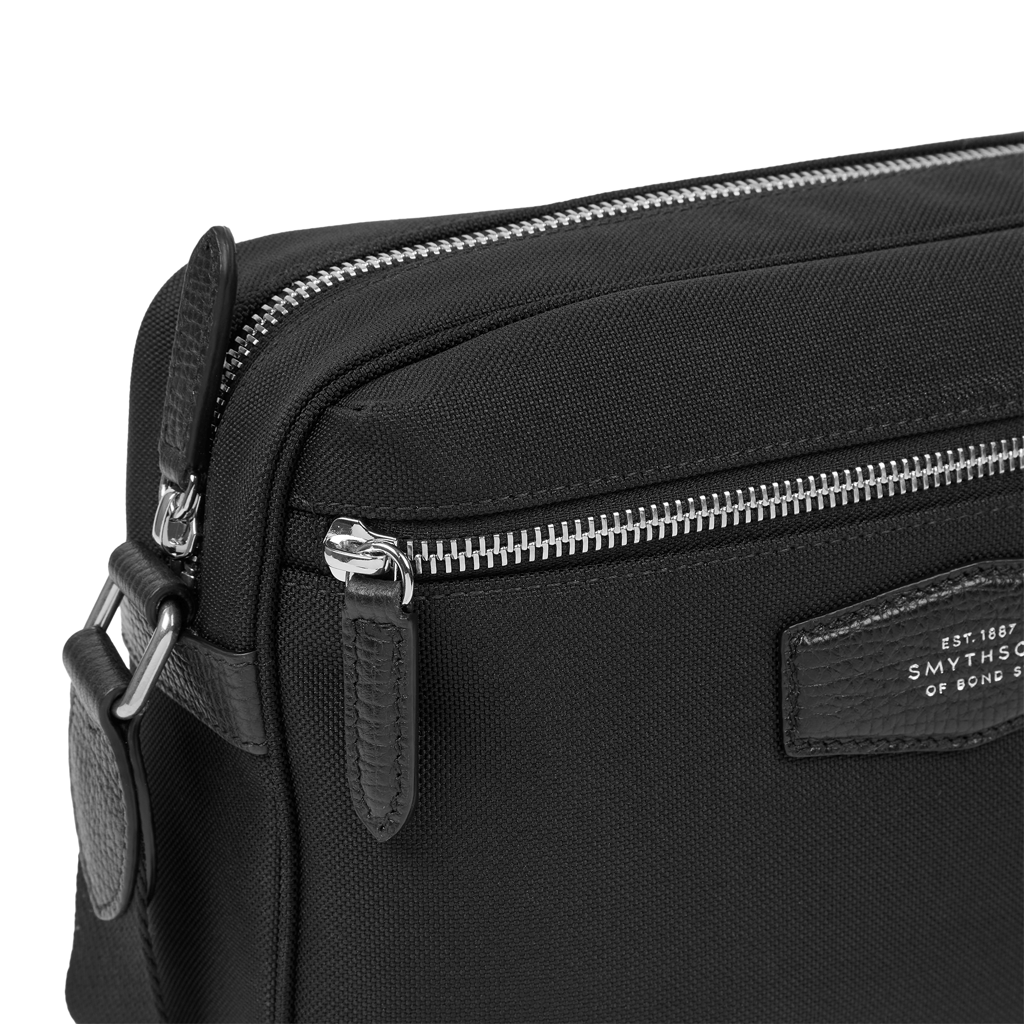 Crossbody Bag in Norton Canvas - Black