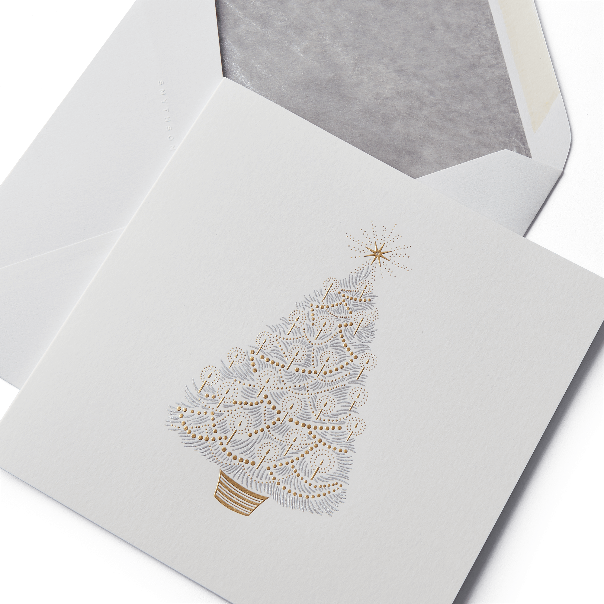 Metallic Christmas Card Set