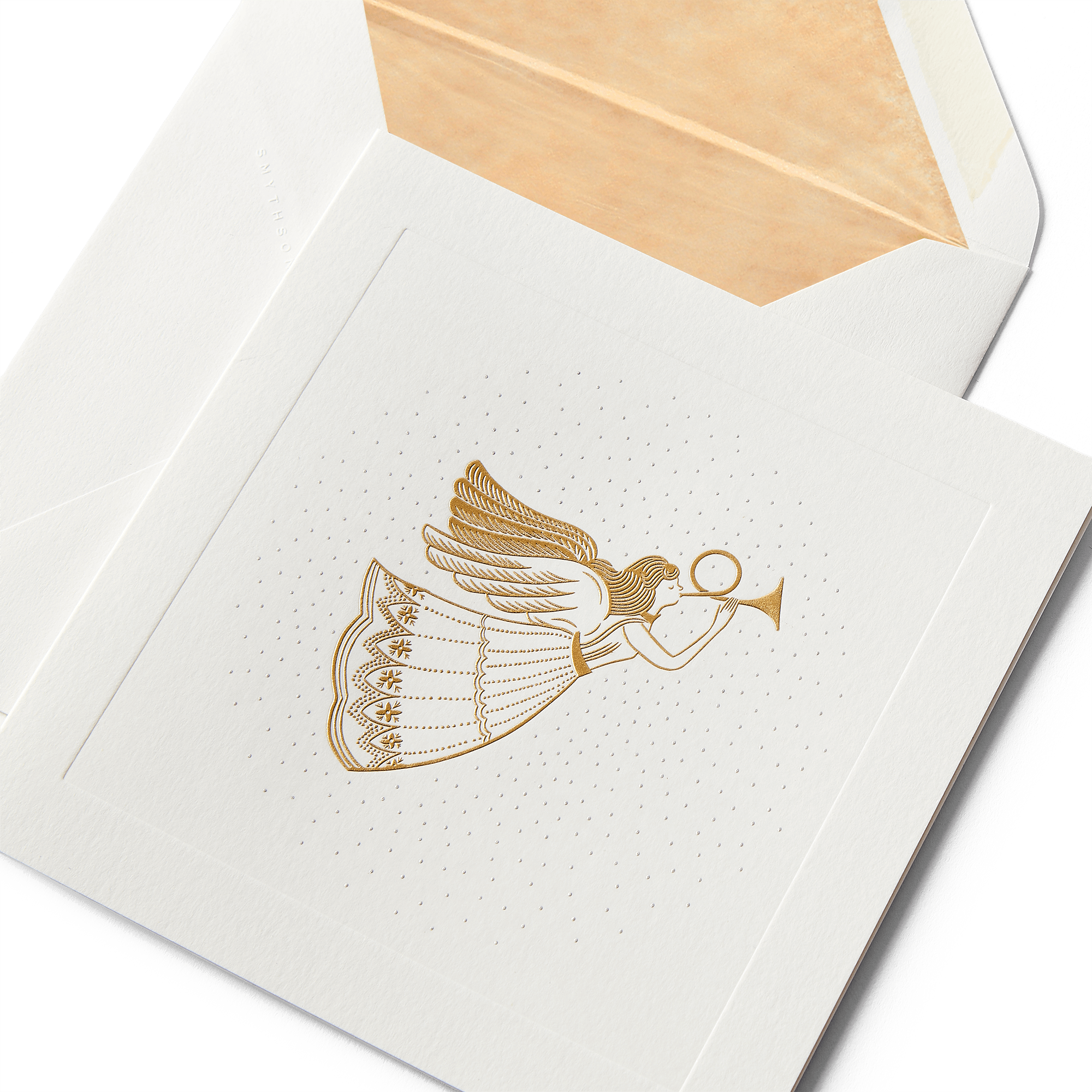 Golden Angel Christmas Card Set