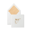 Golden Angel Christmas Card