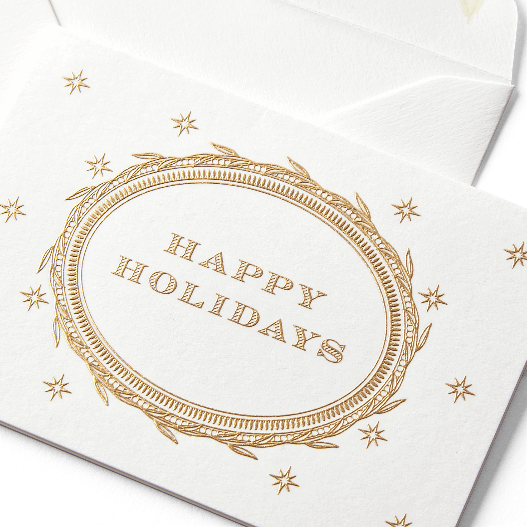 Happy Holidays Christmas Gift Card Set