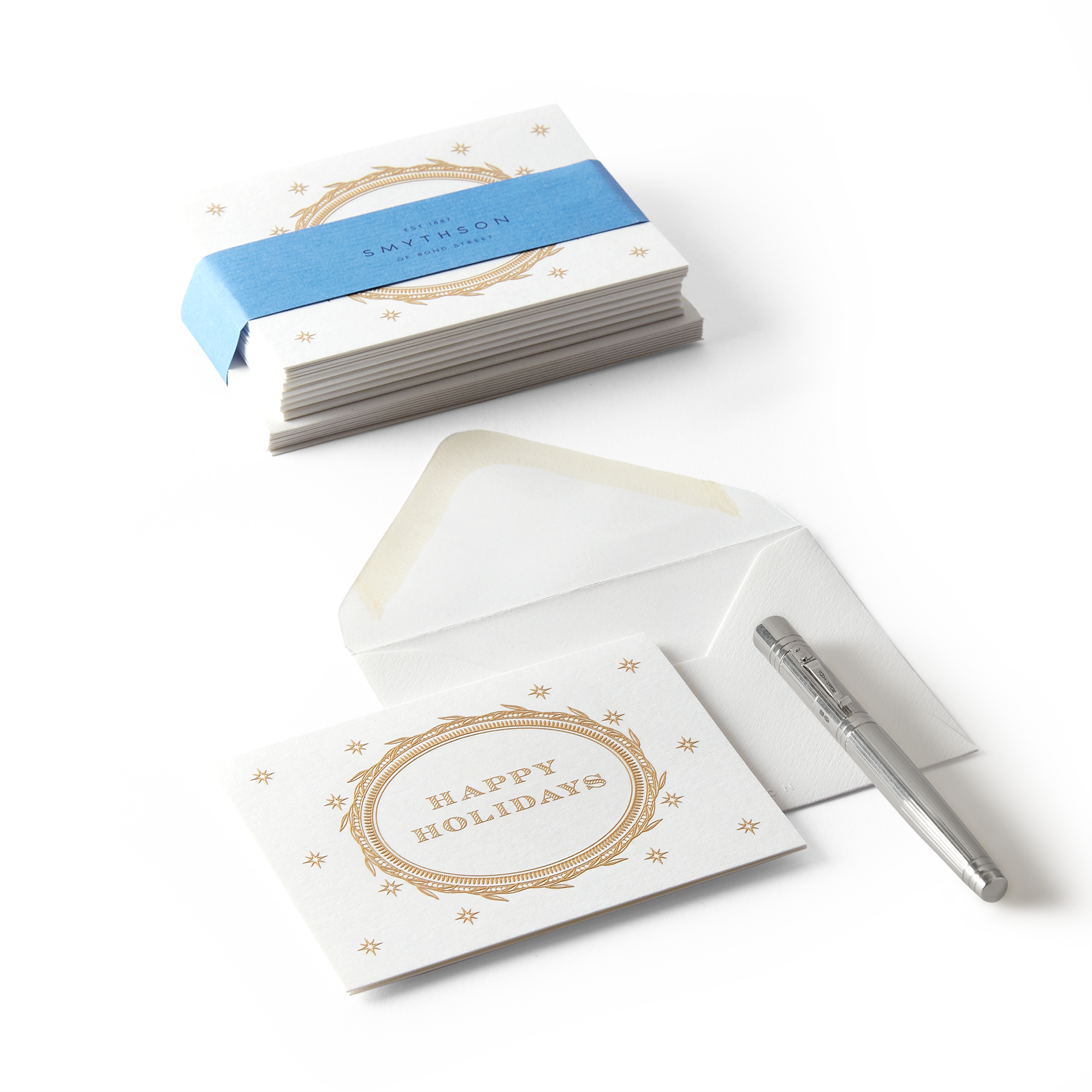 Happy Holidays Christmas Gift Card Set
