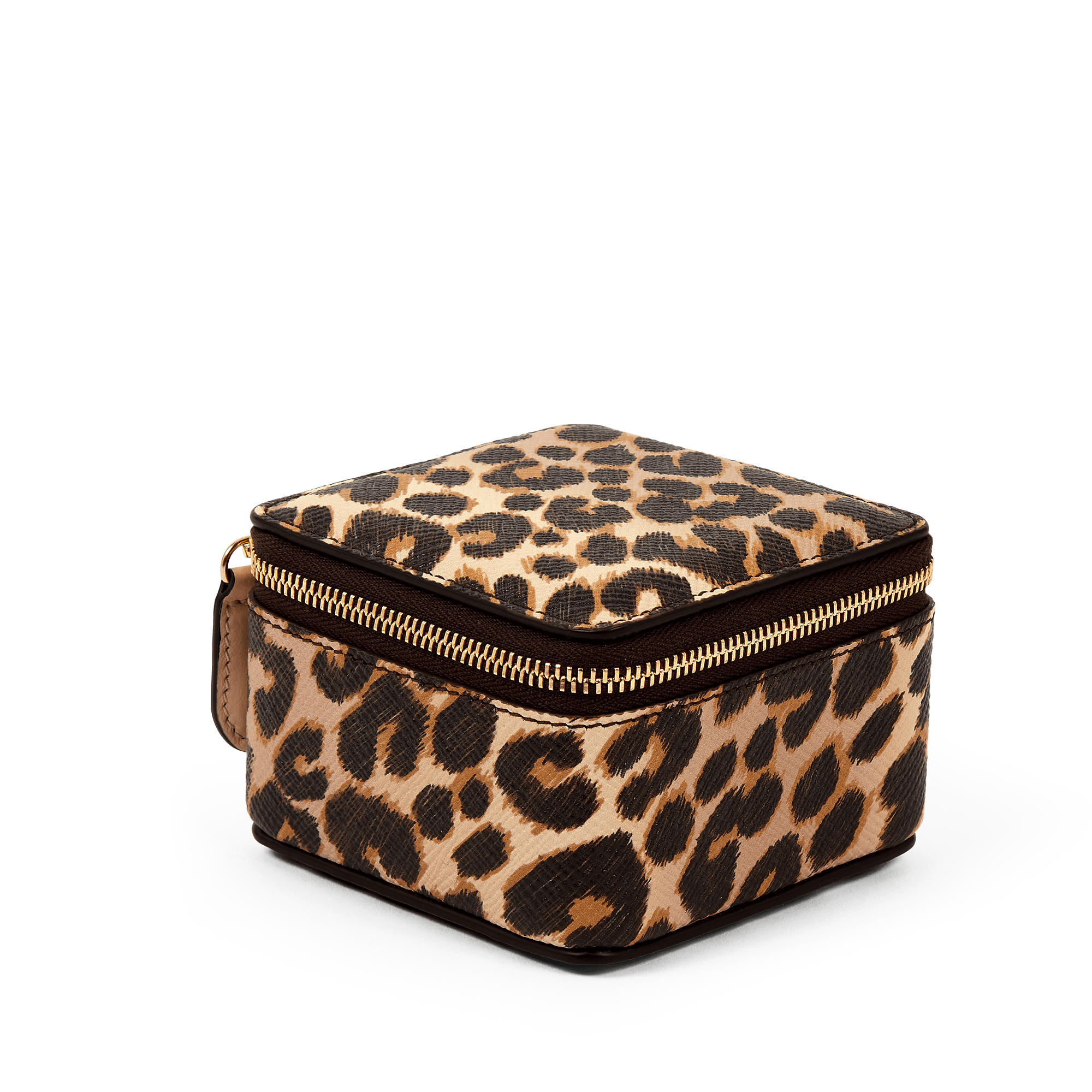 Medium Square Trinket Case in Panama