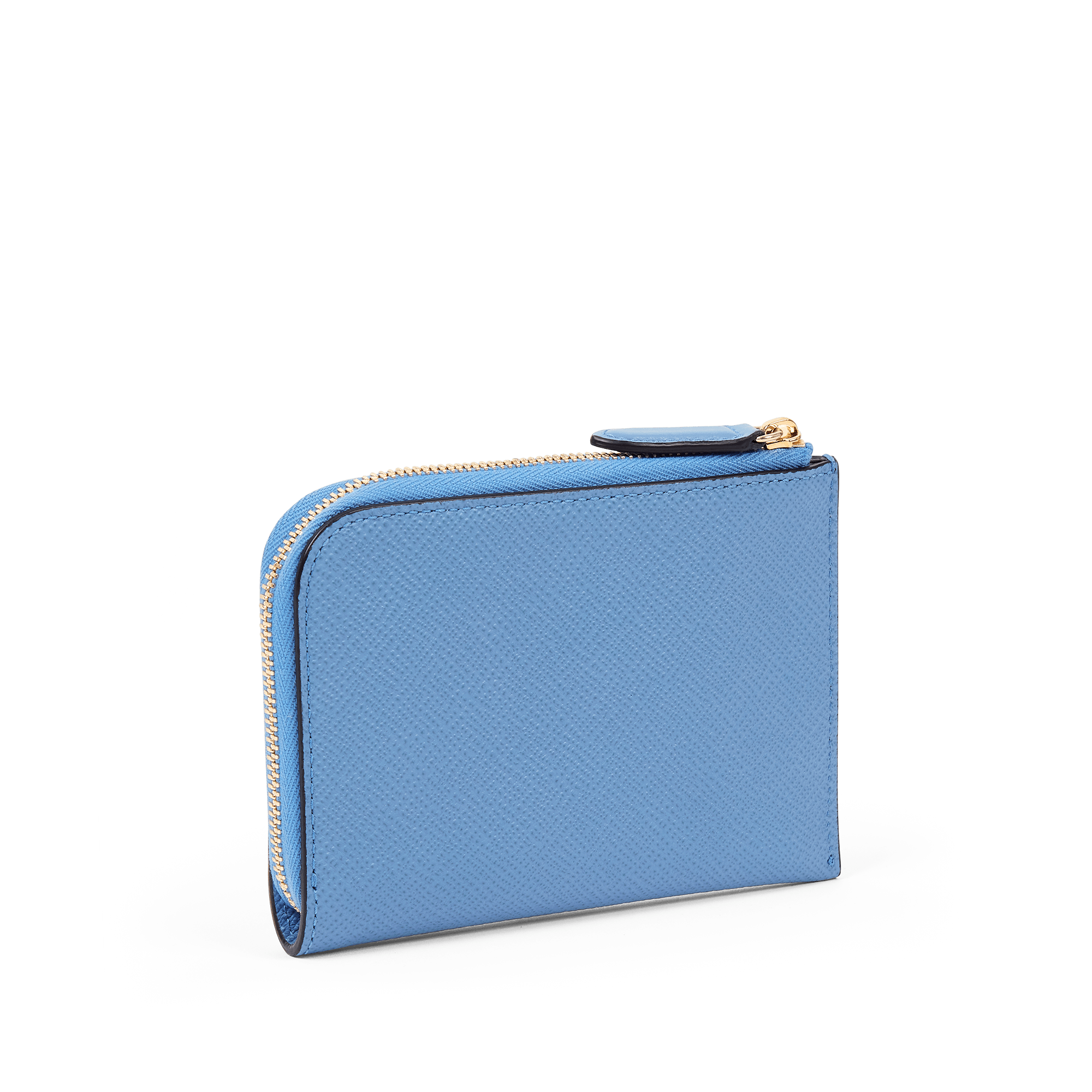 Small Flat Pouch in Panama - Nile Blue