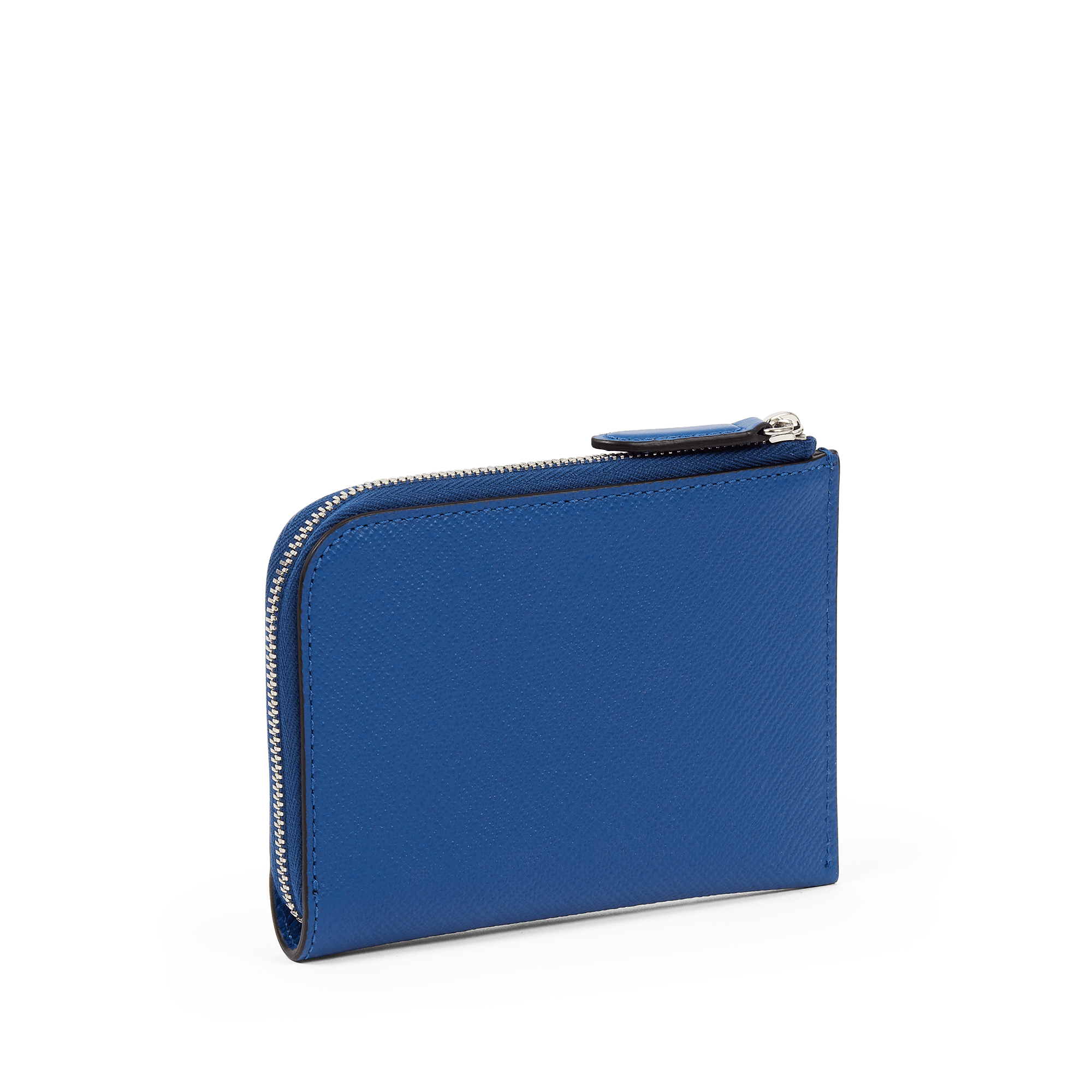 Small Flat Pouch in Panama - Cerulean