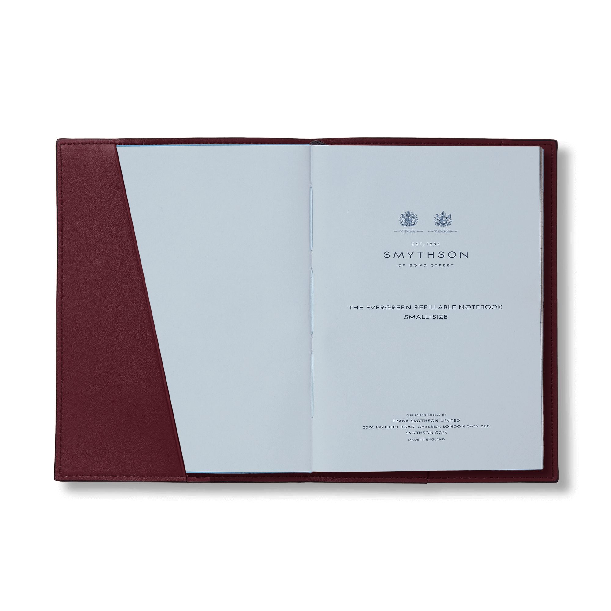Evergreen Refillable Small Notebook in Ludlow