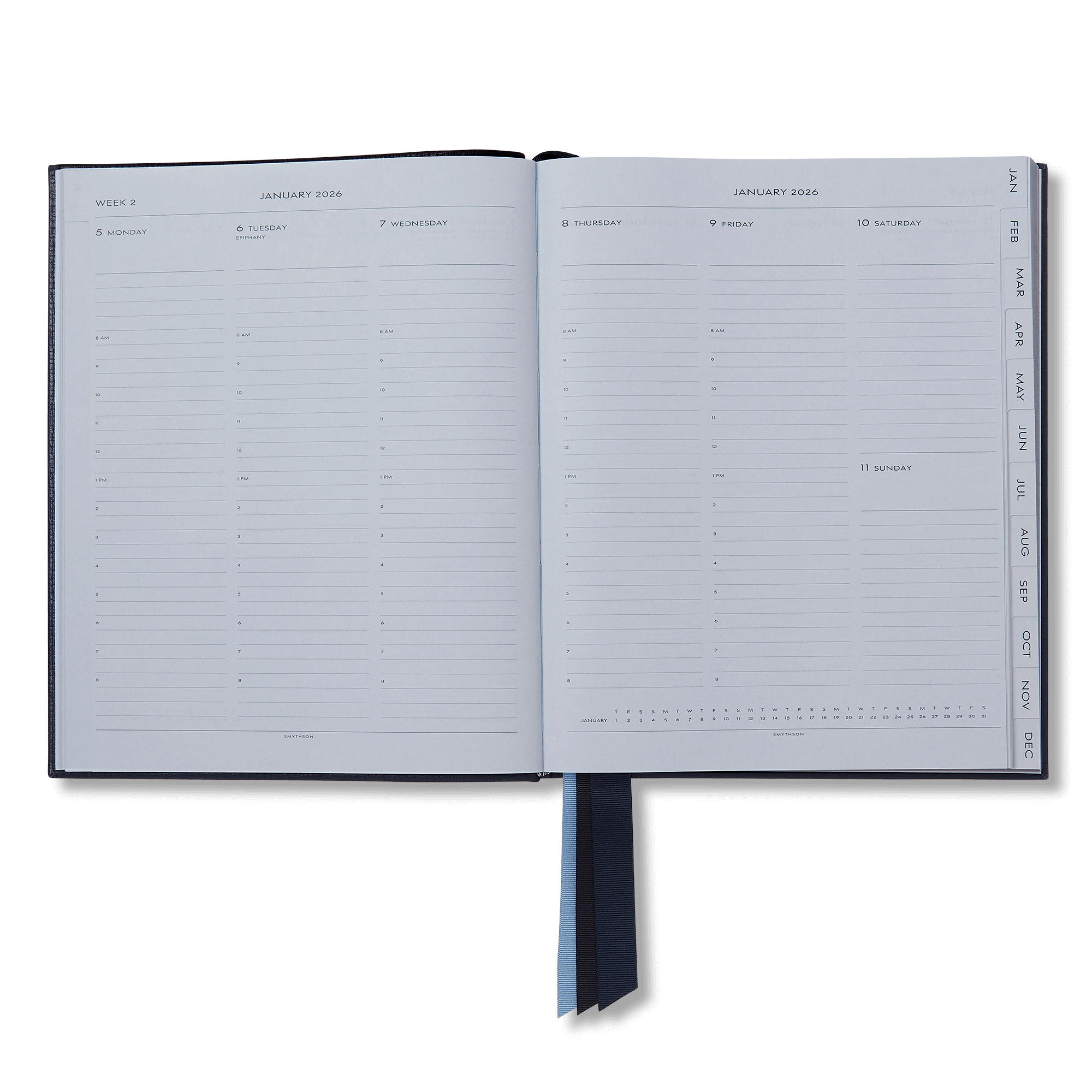 2026 Portobello Weekly Vertical Diary in Ludlow