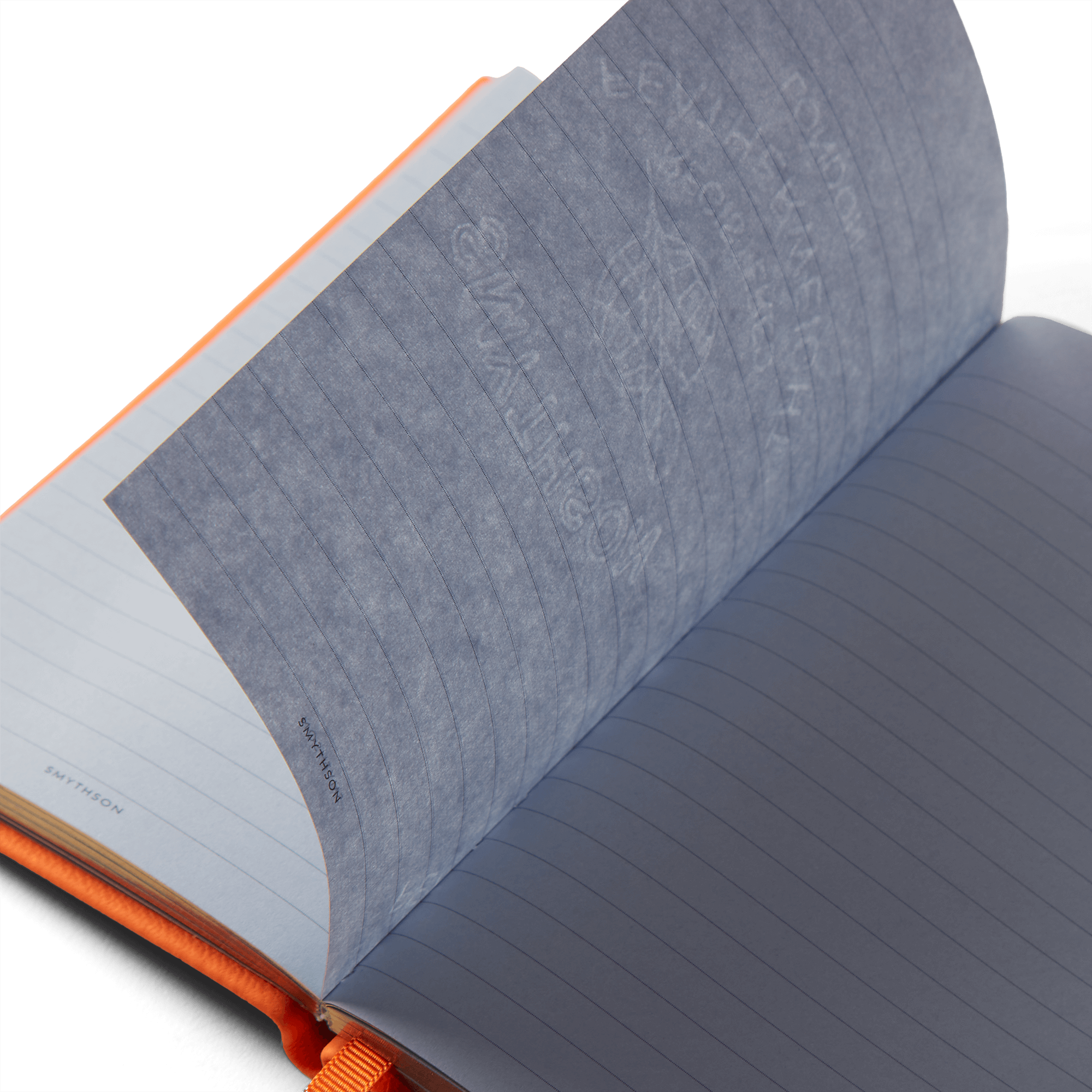 My First Smythson Shooting Star Panama Notebook - Tangerine