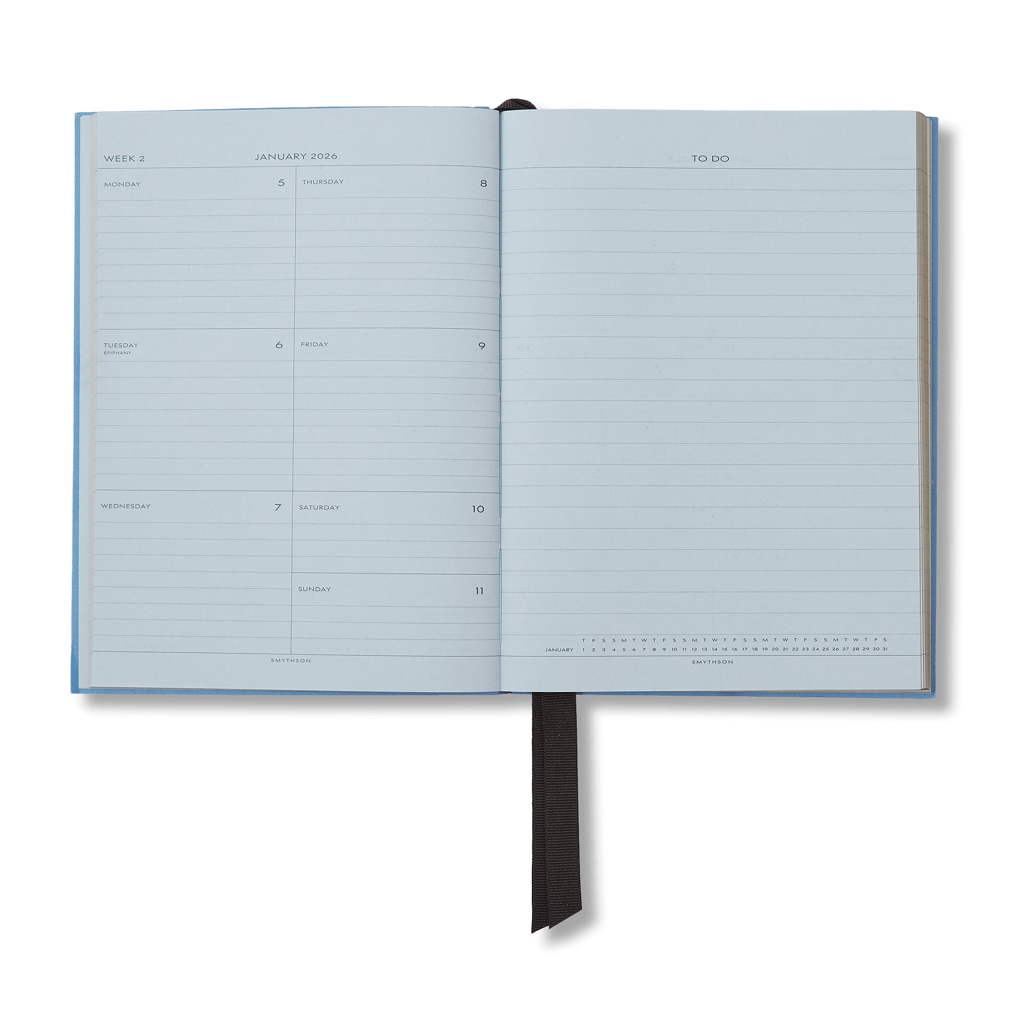 2026 Evergreen Weekly Diary Refill