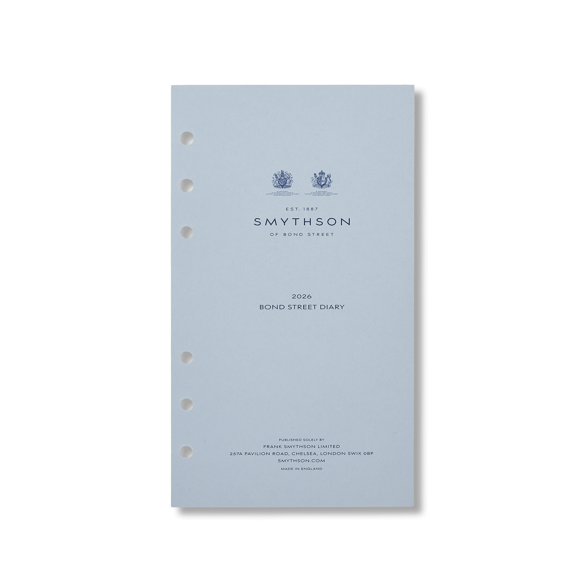2026 Bond Weekly Diary Refill