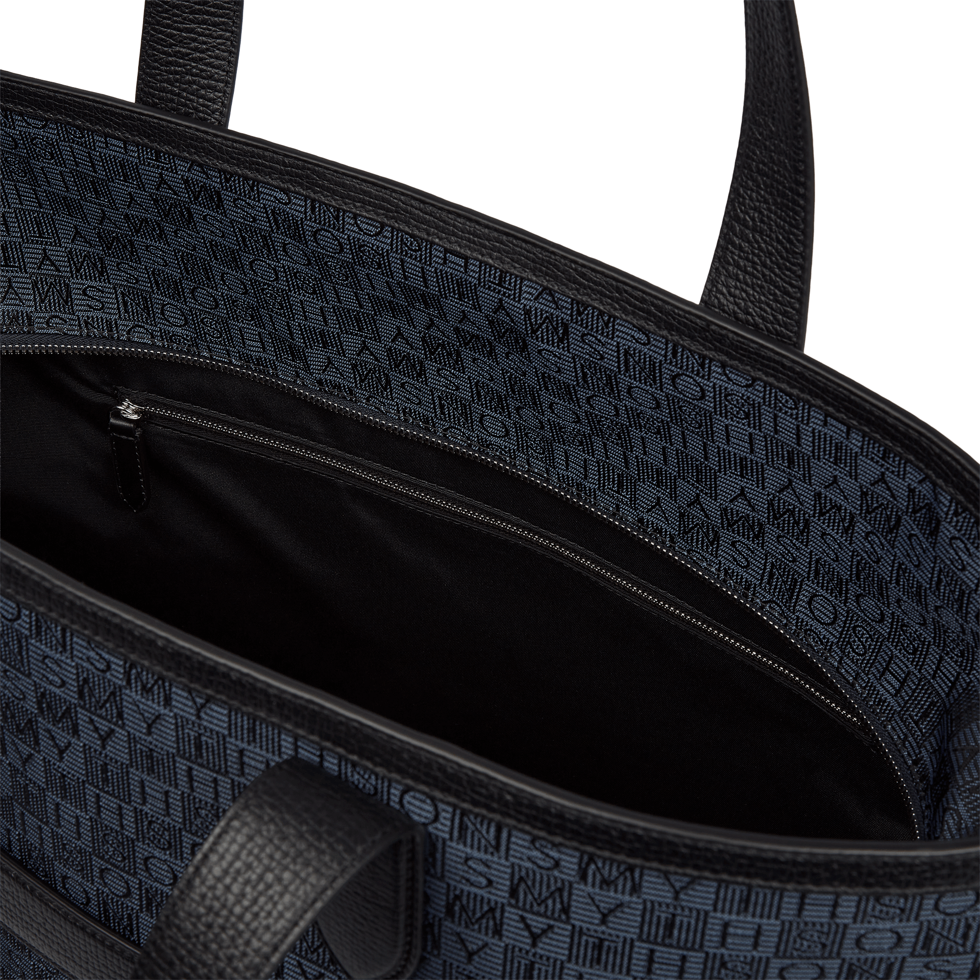 Tragetasche aus „Stamp“-Canvas – Navy Stamp