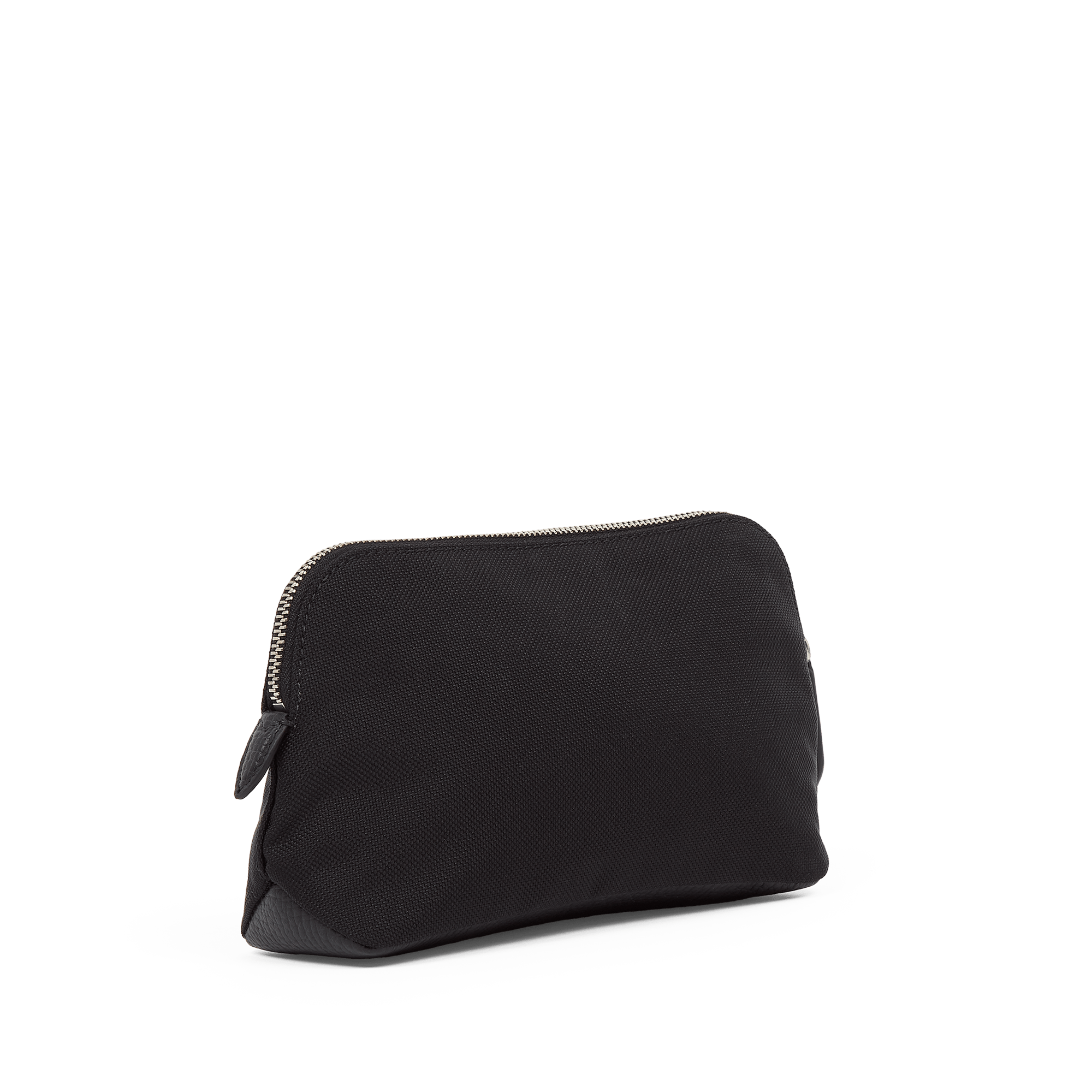 Small Travel Pouch in Norton Canvas - Black
