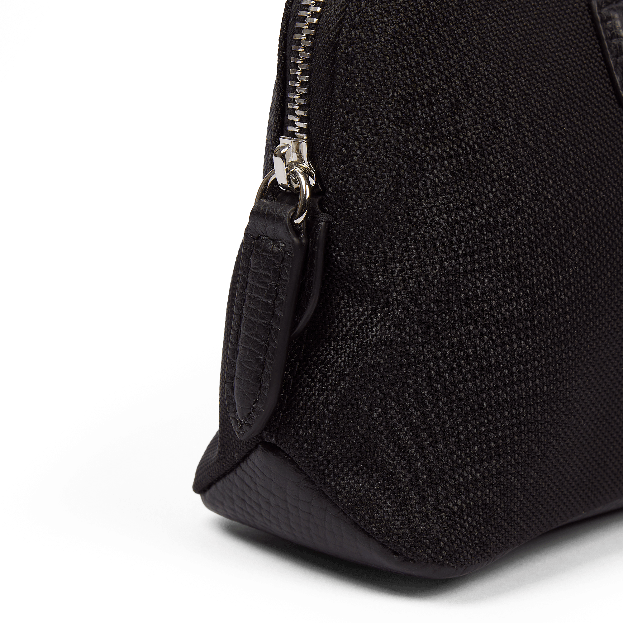 Small Travel Pouch in Norton Canvas - Black