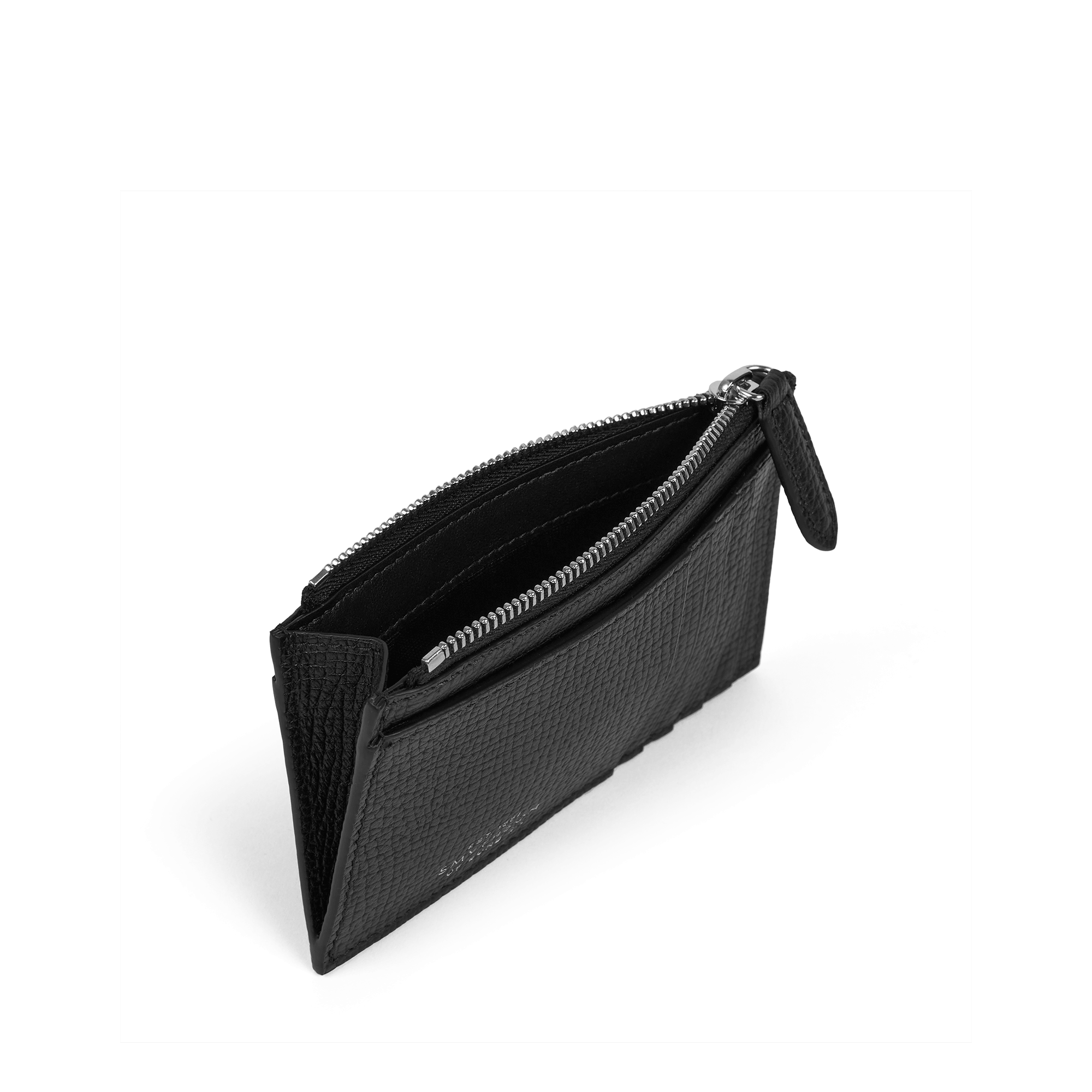 8 Card Slot Coin Purse in Ludlow - Black