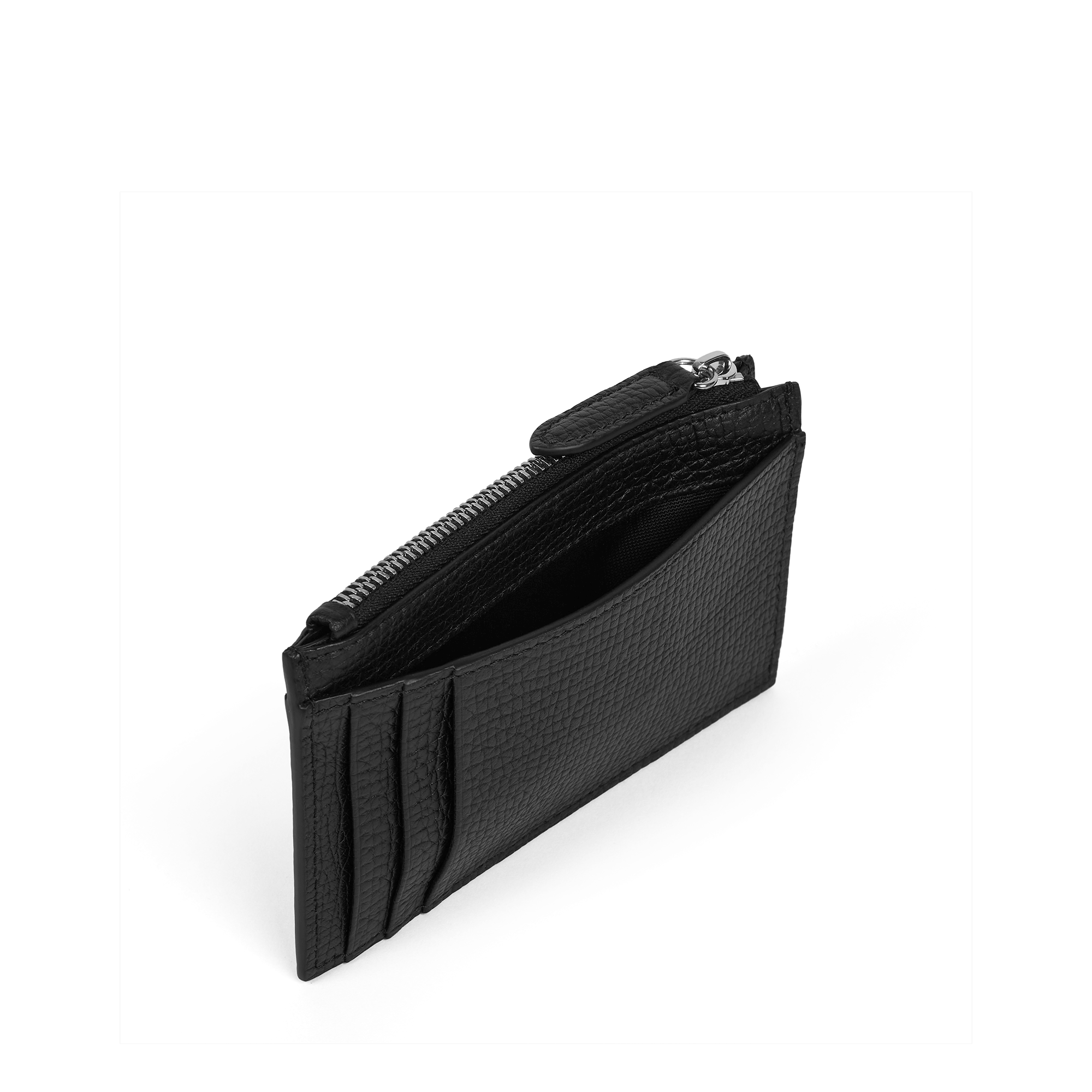 8 Card Slot Coin Purse in Ludlow - Black