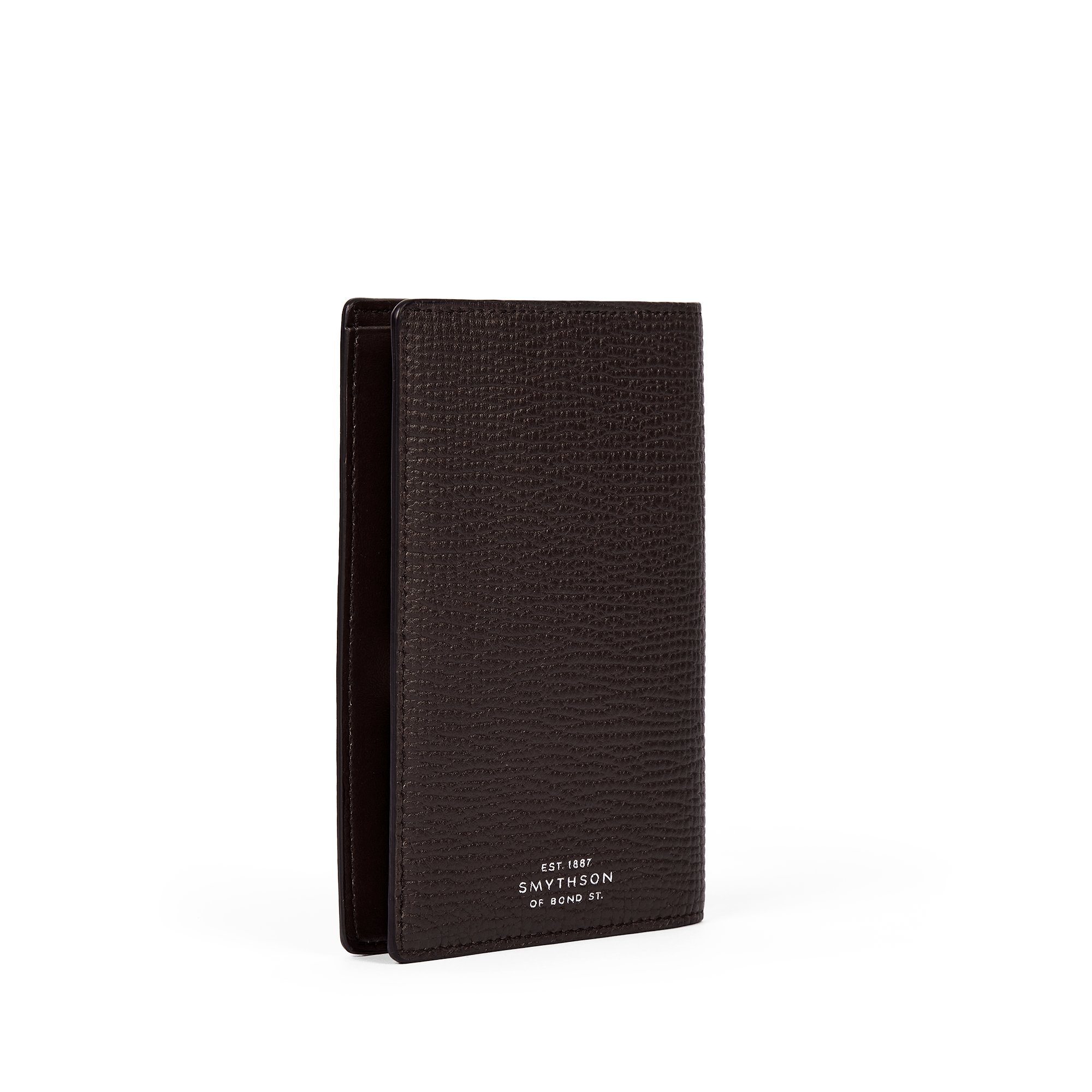 Passport Cover in Ludlow - Dark Brown