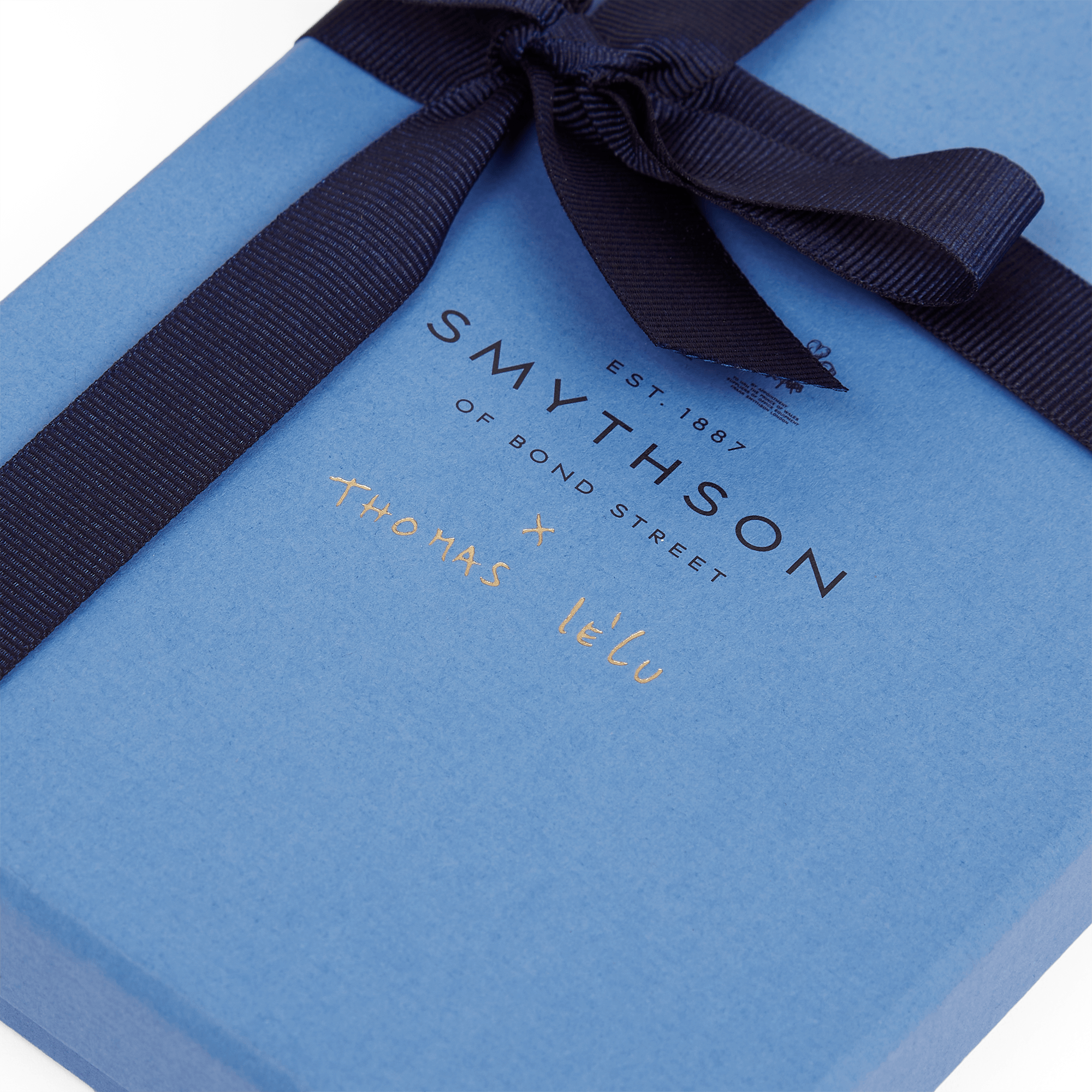 Smythson x Thomas Lélu Passport Cover in Panama - Thomas Lélu Black