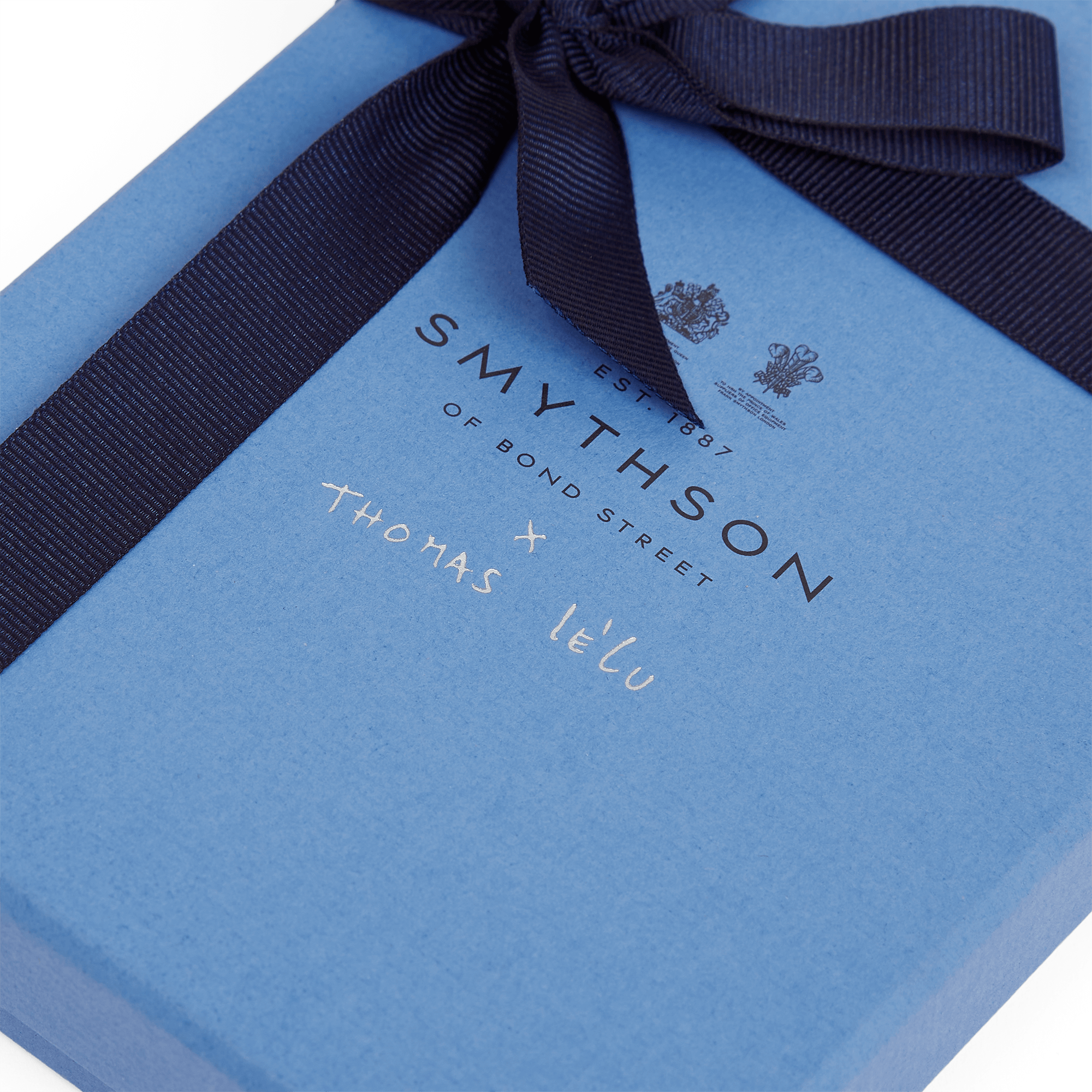 Smythson x Thomas Lélu 'Do Small Things' Panama Notebook - Nile Blue