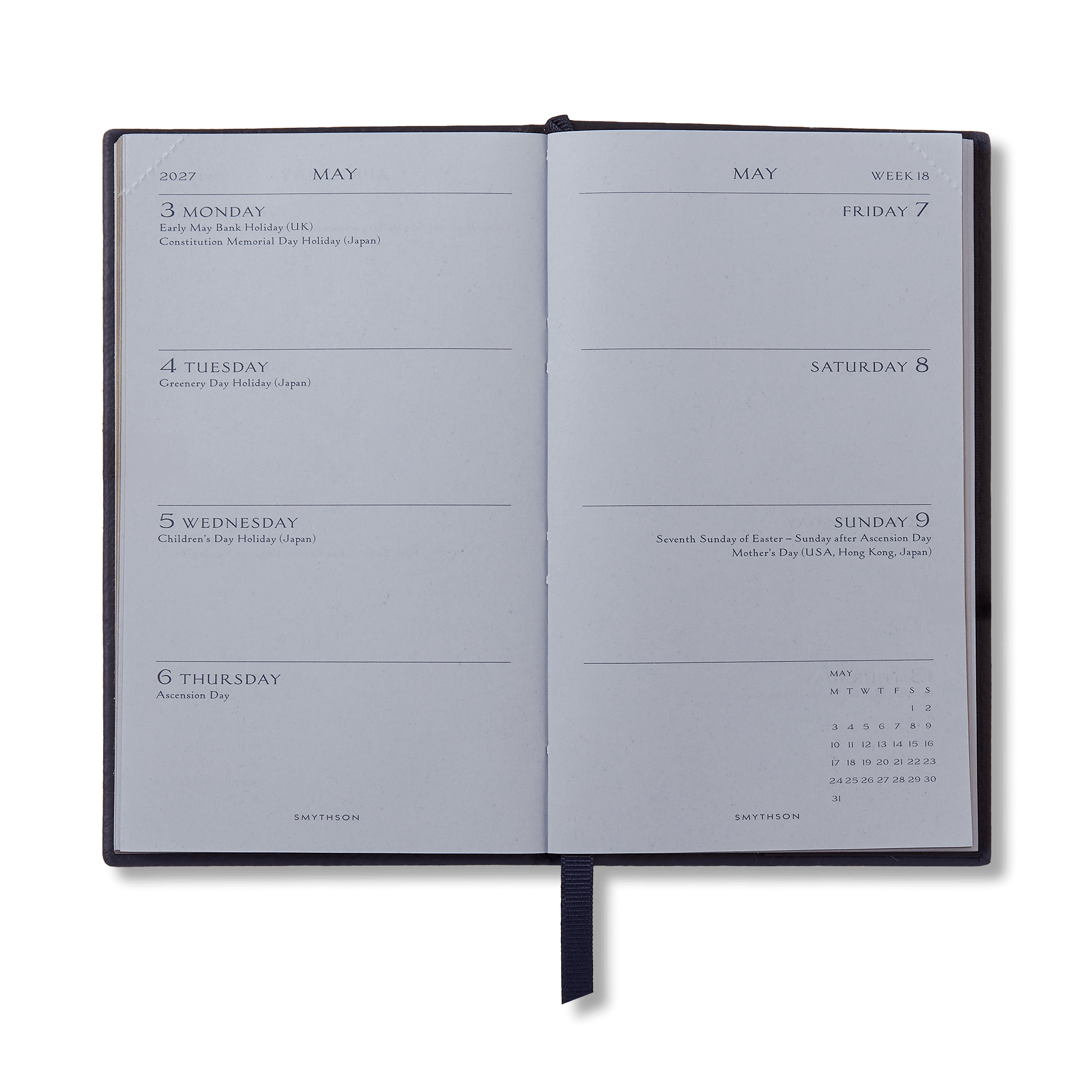 2026-2027 Panama Weekly Diary with Pocket