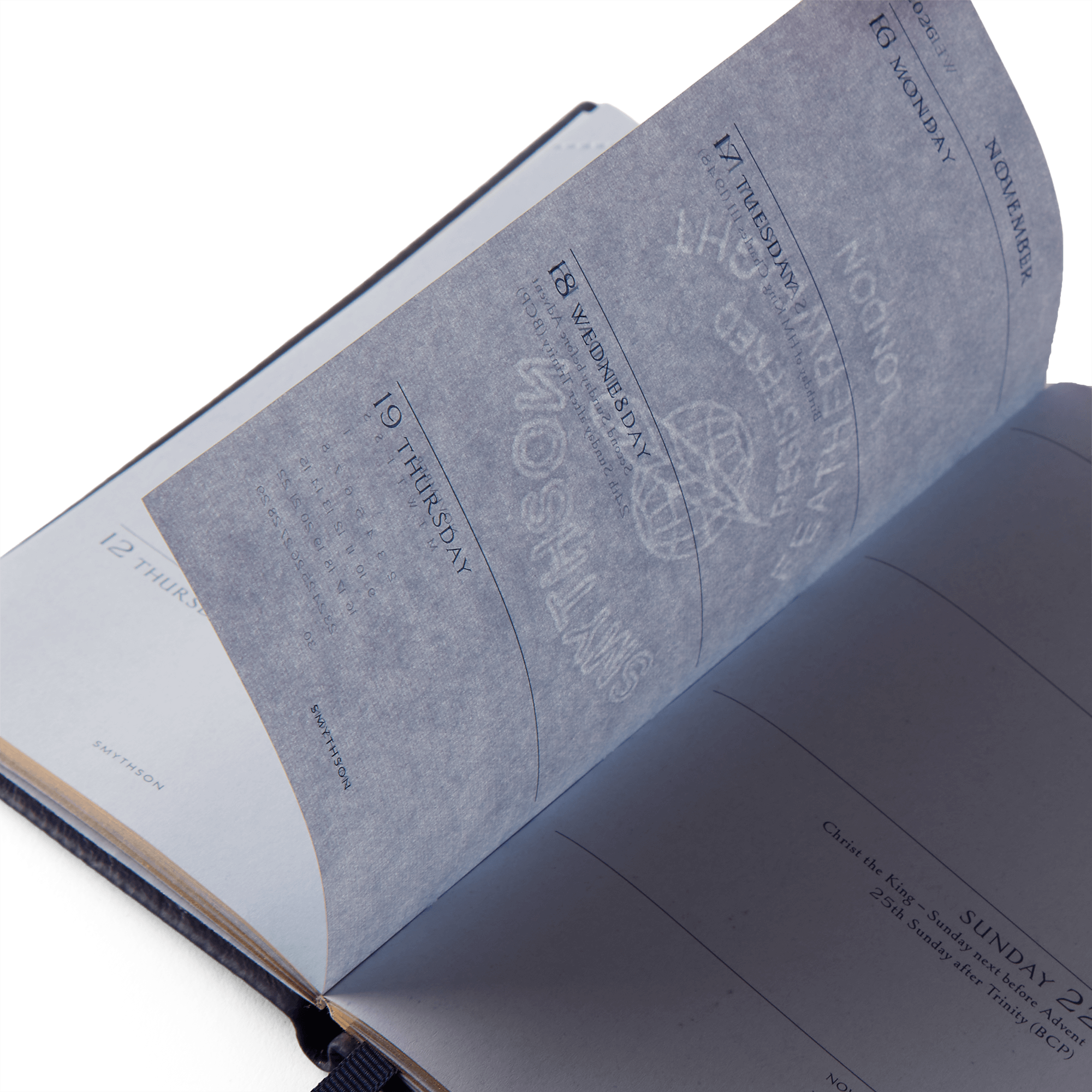 2026-2027 Panama Weekly Diary with Pocket - Navy
