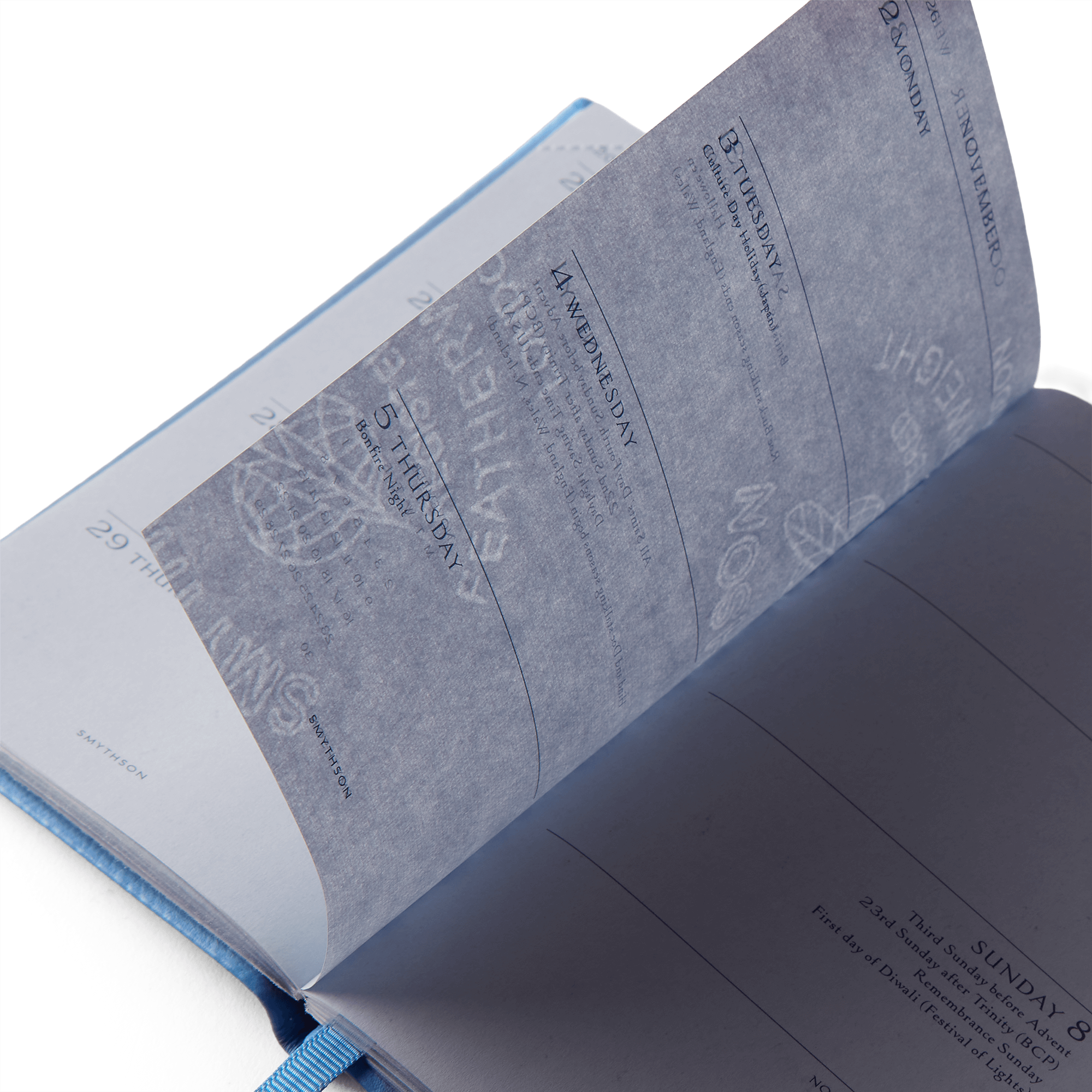 2026-2027 Panama Weekly Diary with Pocket - Nile Blue