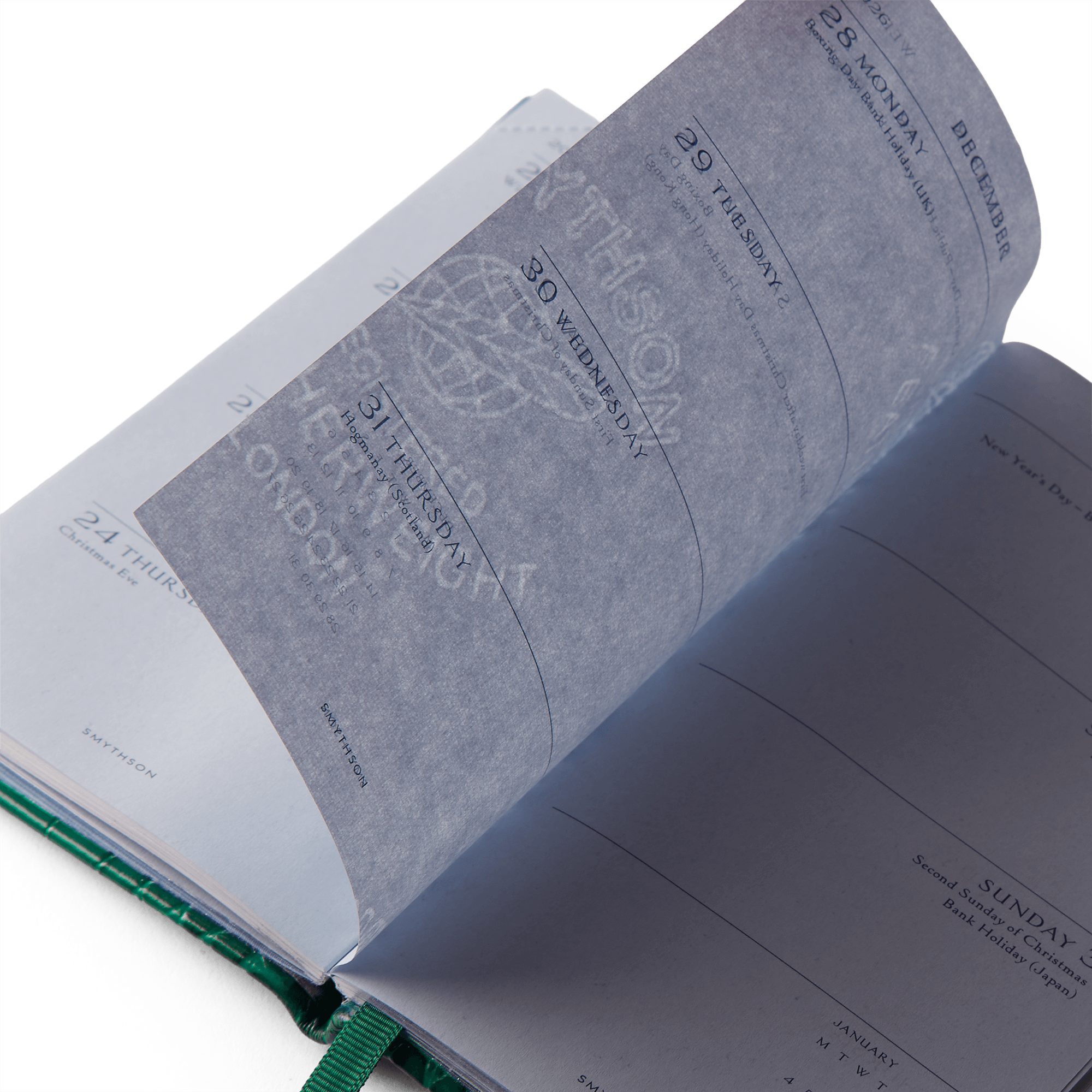 2026-2027 Panama Weekly Diary with Slide in Mara - Petrol