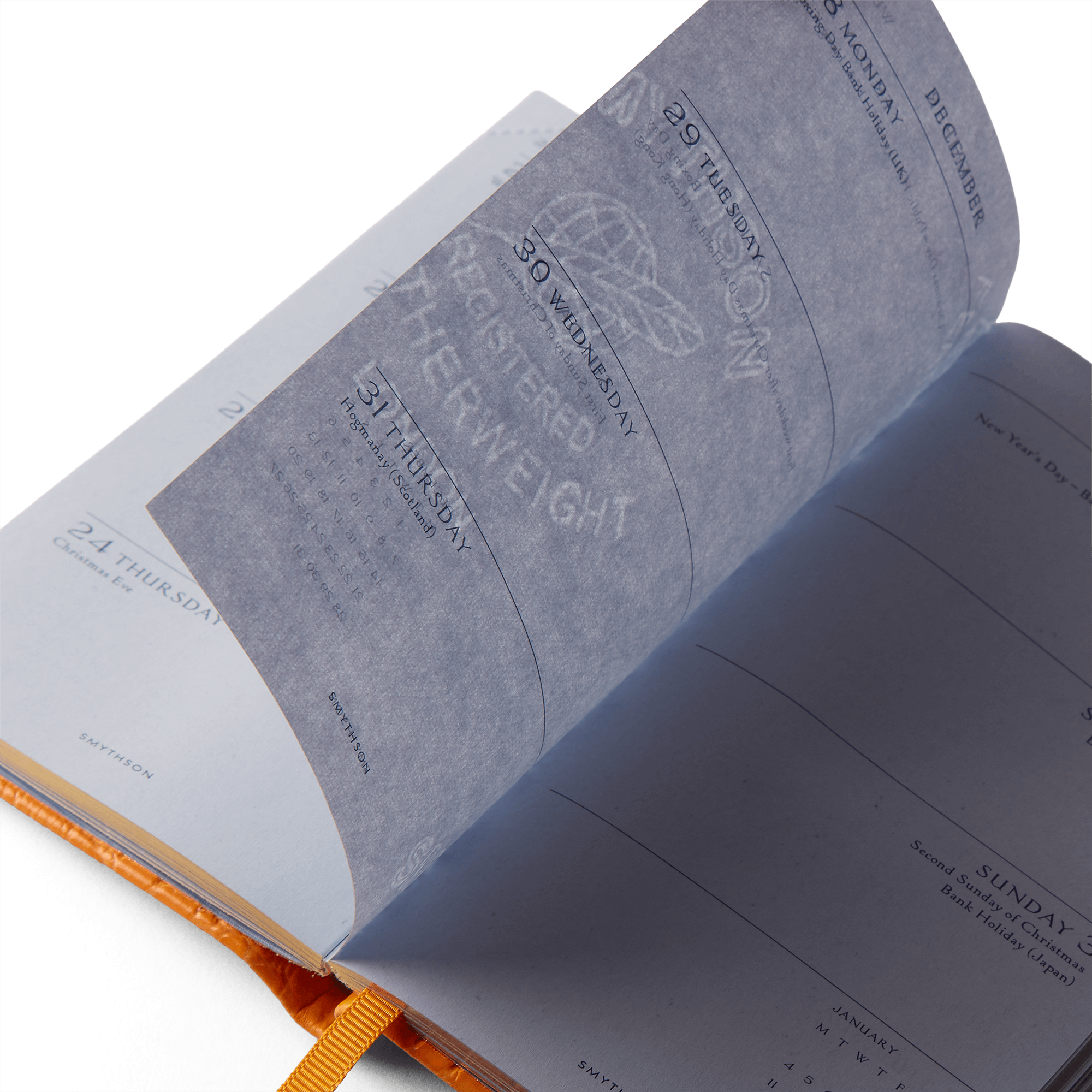 2026-2027 Panama Weekly Diary with Slide in Mara - Light Orange