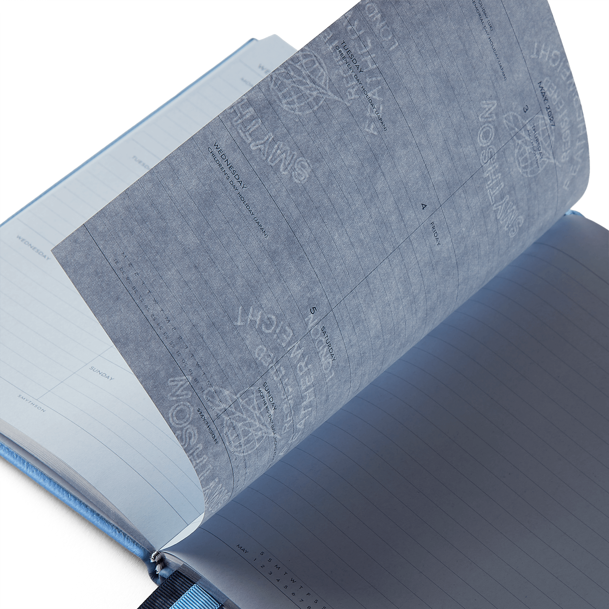 2026-2027 Soho Weekly Diary in Panama - Nile Blue