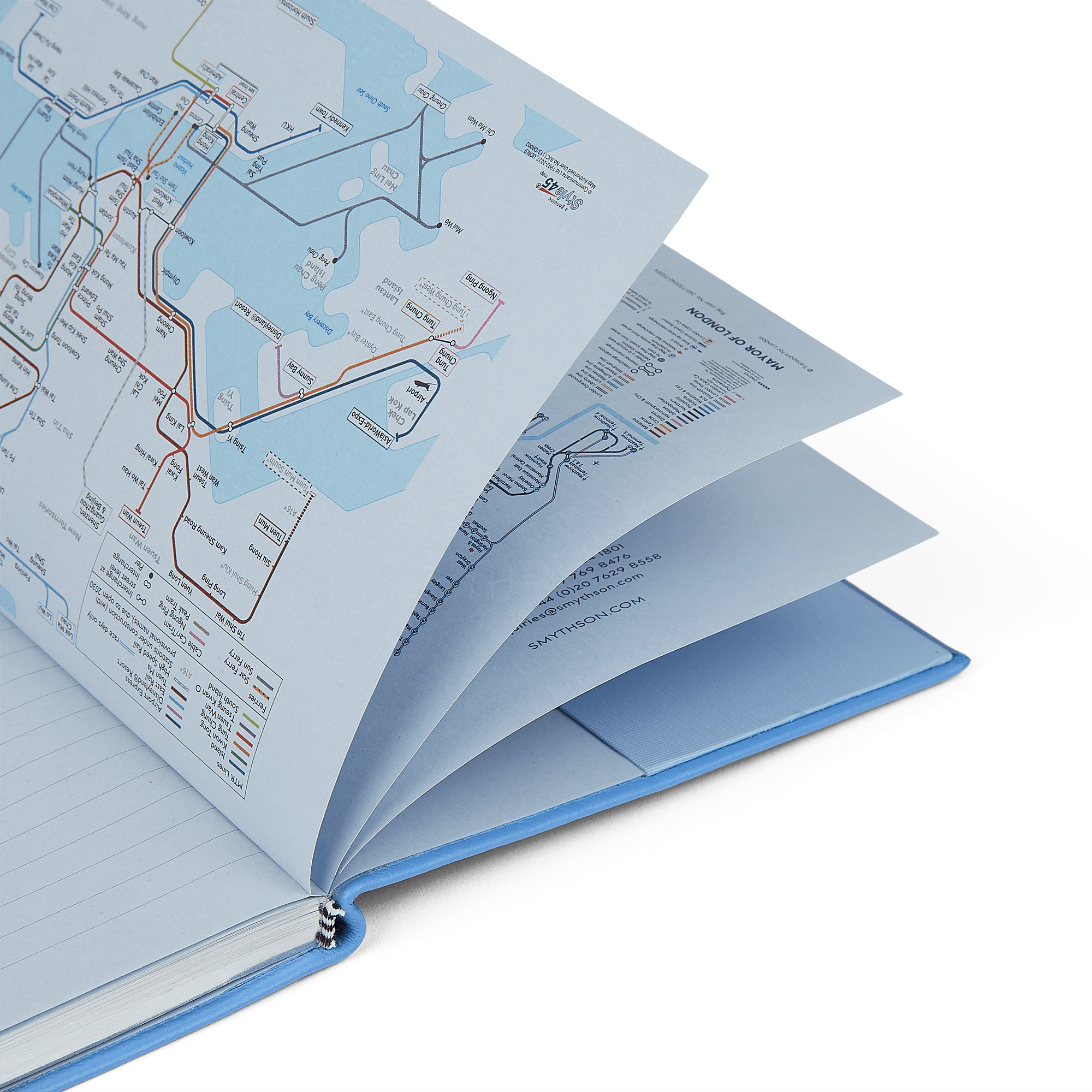 2026-2027 Soho Weekly Diary in Panama - Nile Blue