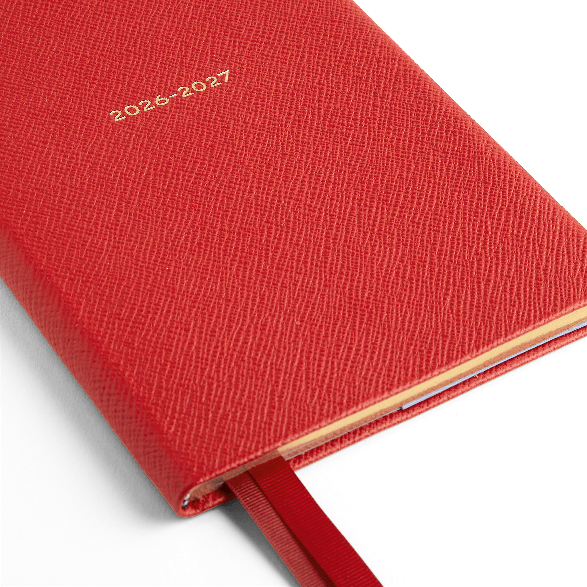 2026-2027 Soho Weekly Diary in Panama - Scarlet Red