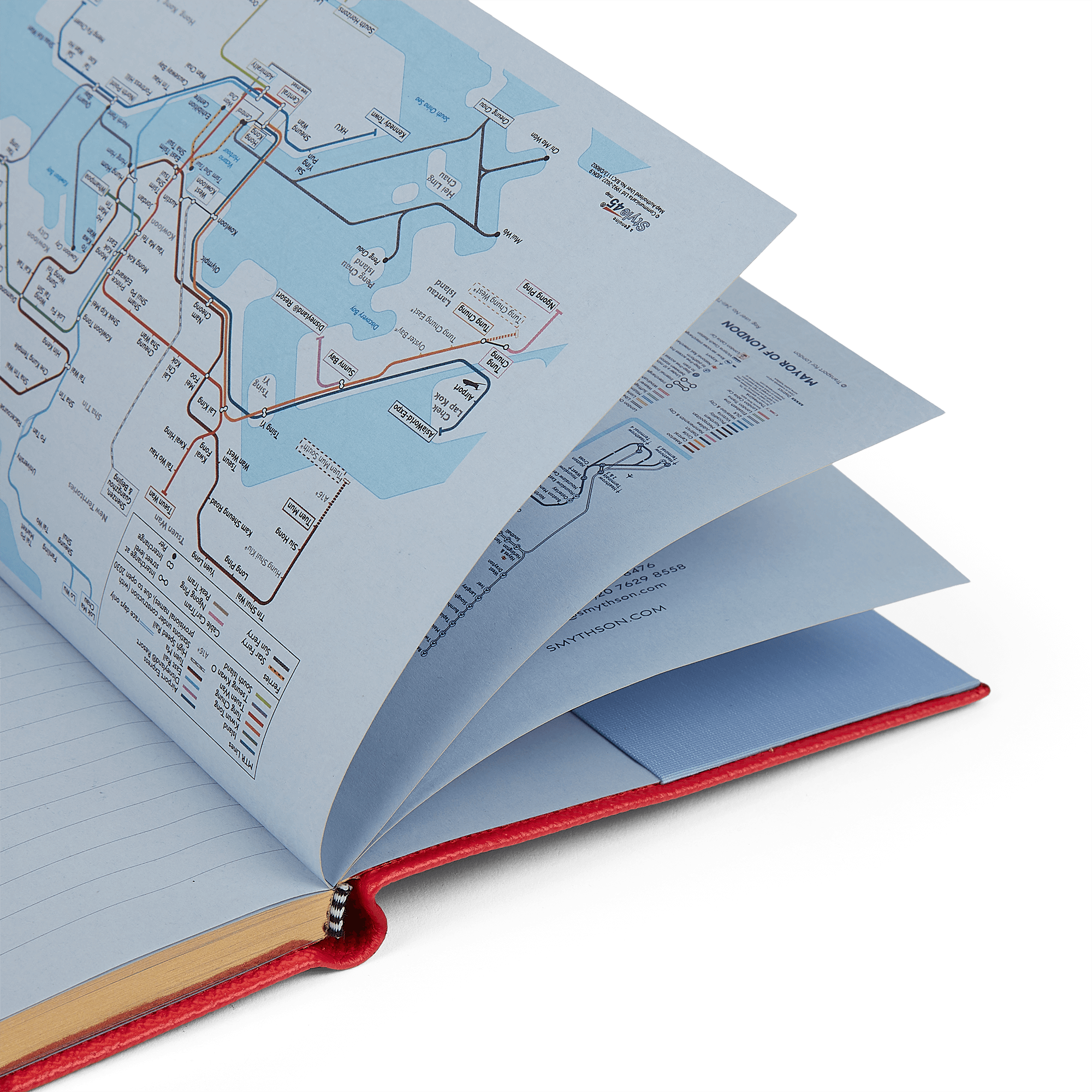2026-2027 Soho Weekly Diary in Panama - Scarlet Red