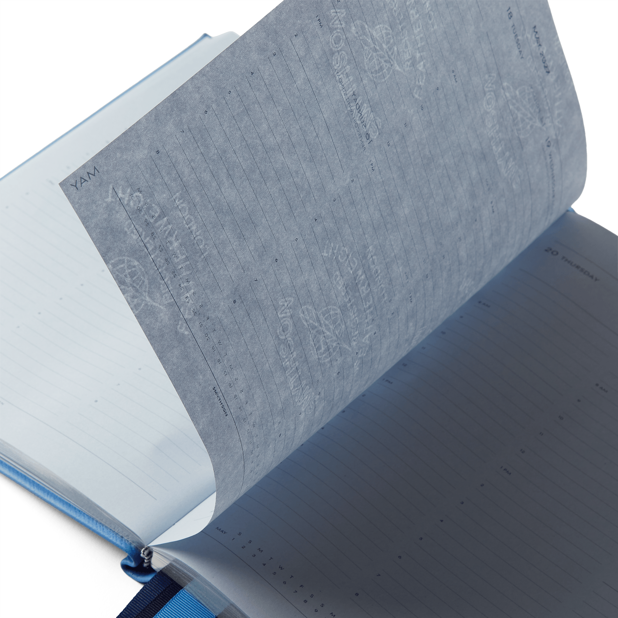 2026-2027 Portobello Weekly Vertical Diary in Panama - Nile Blue