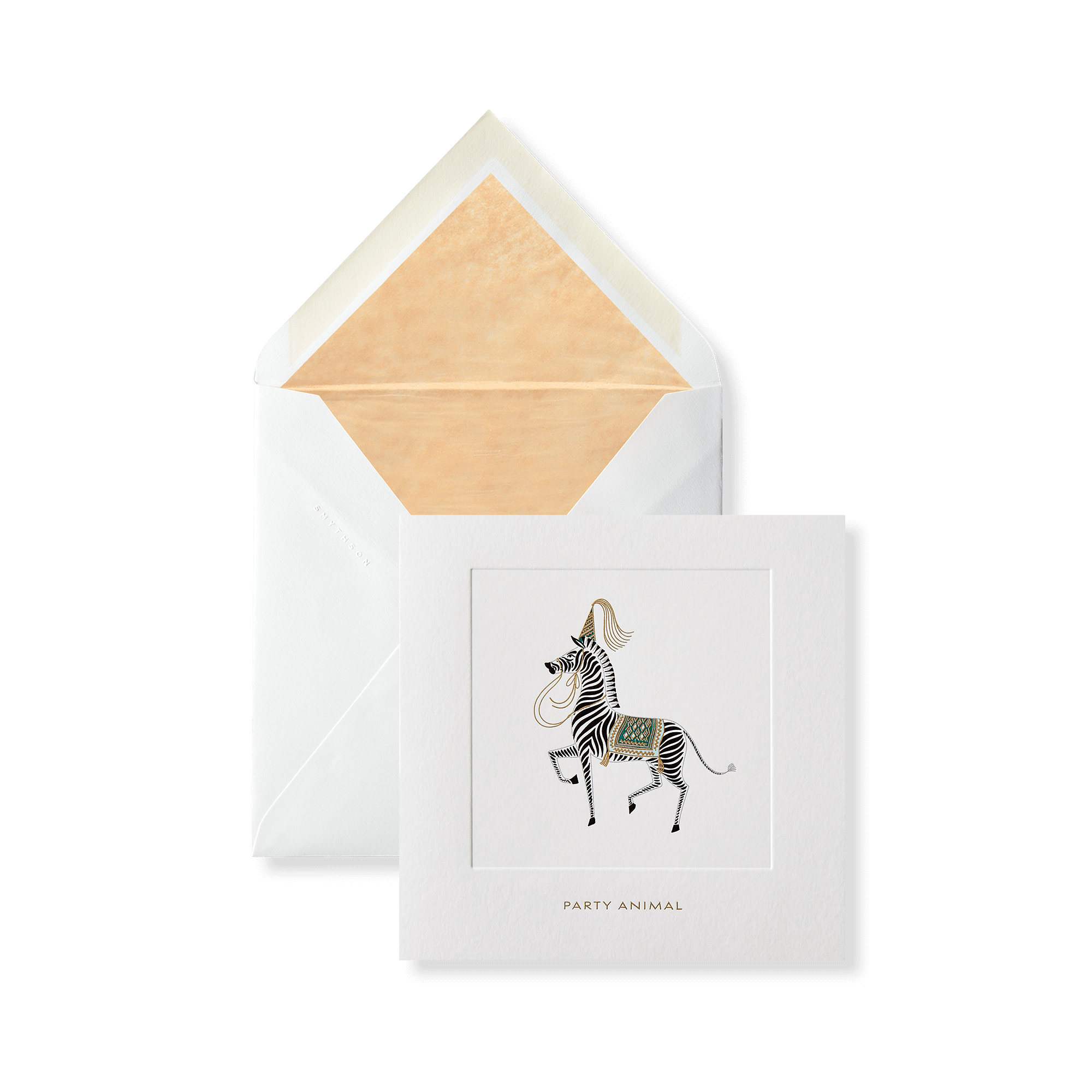 Birthday Zebra Card