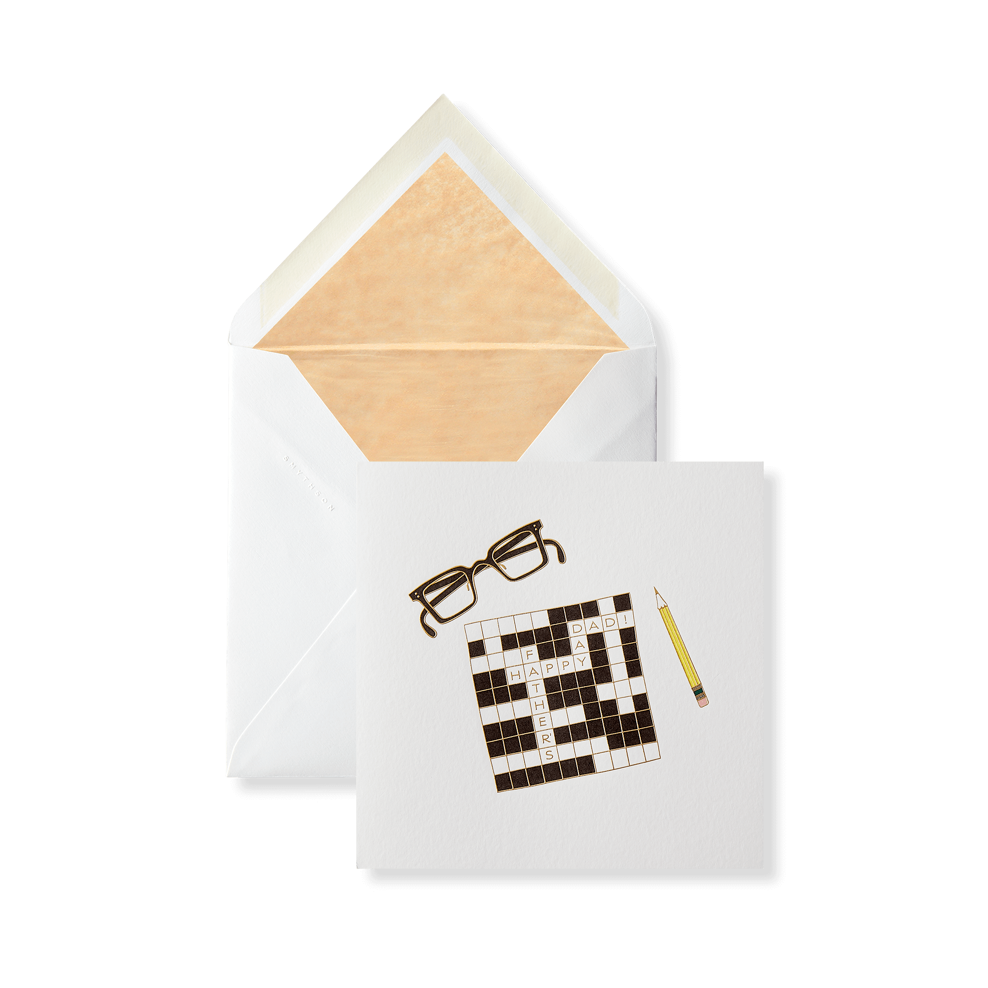 Father's Day Crossword Card