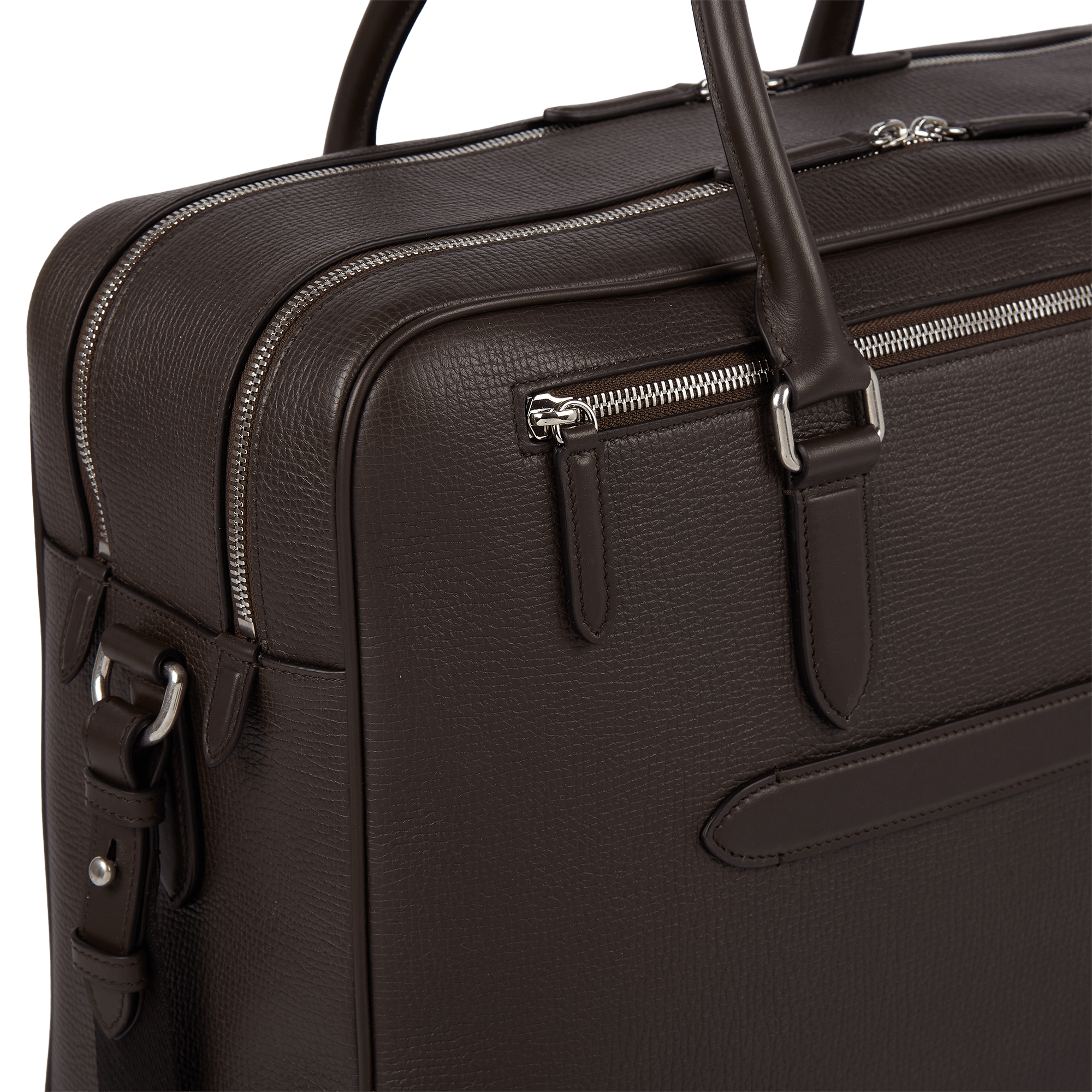 48 Hour Travel Bag in Ludlow - Dark Brown