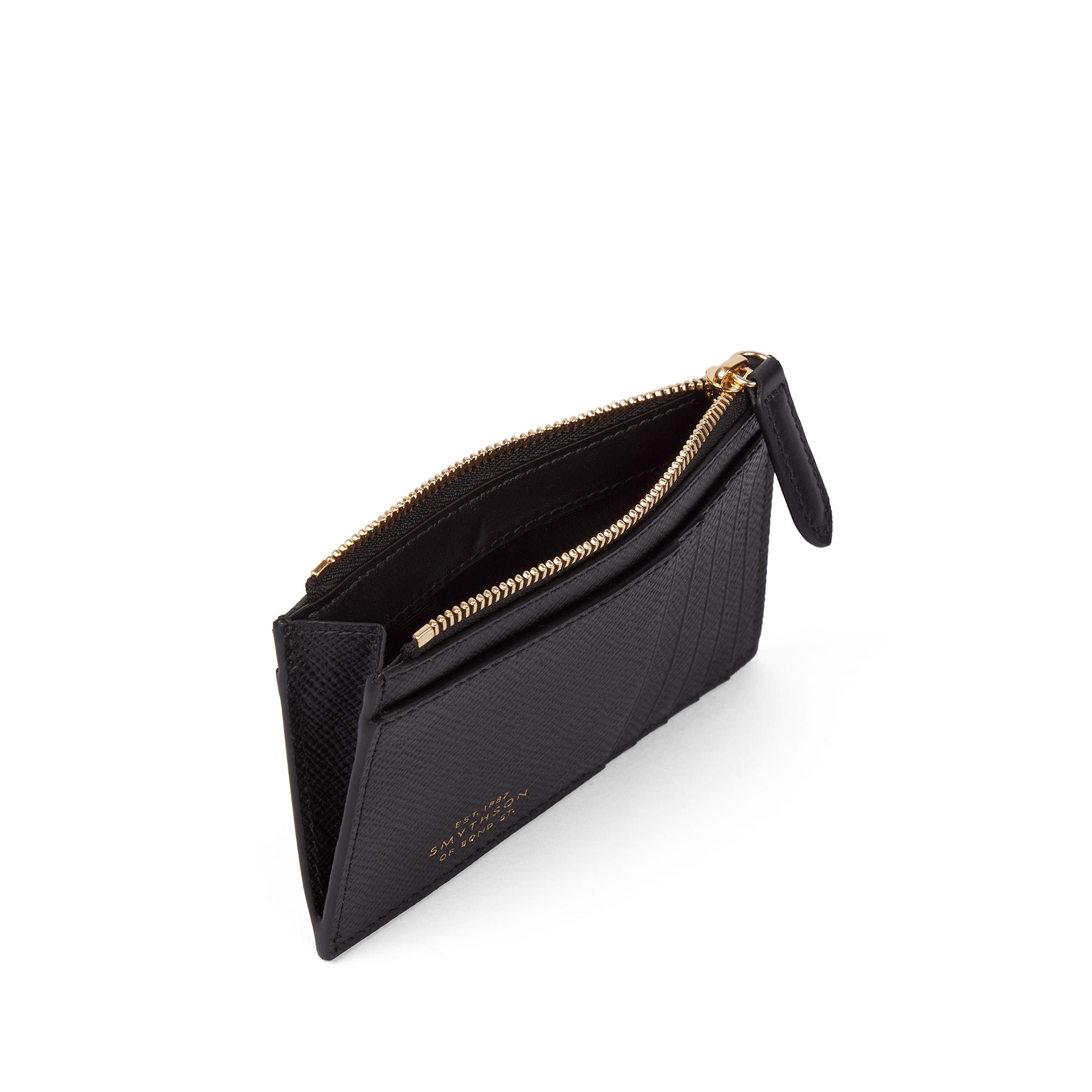8 Card Slot Coin Purse in Panama - Black