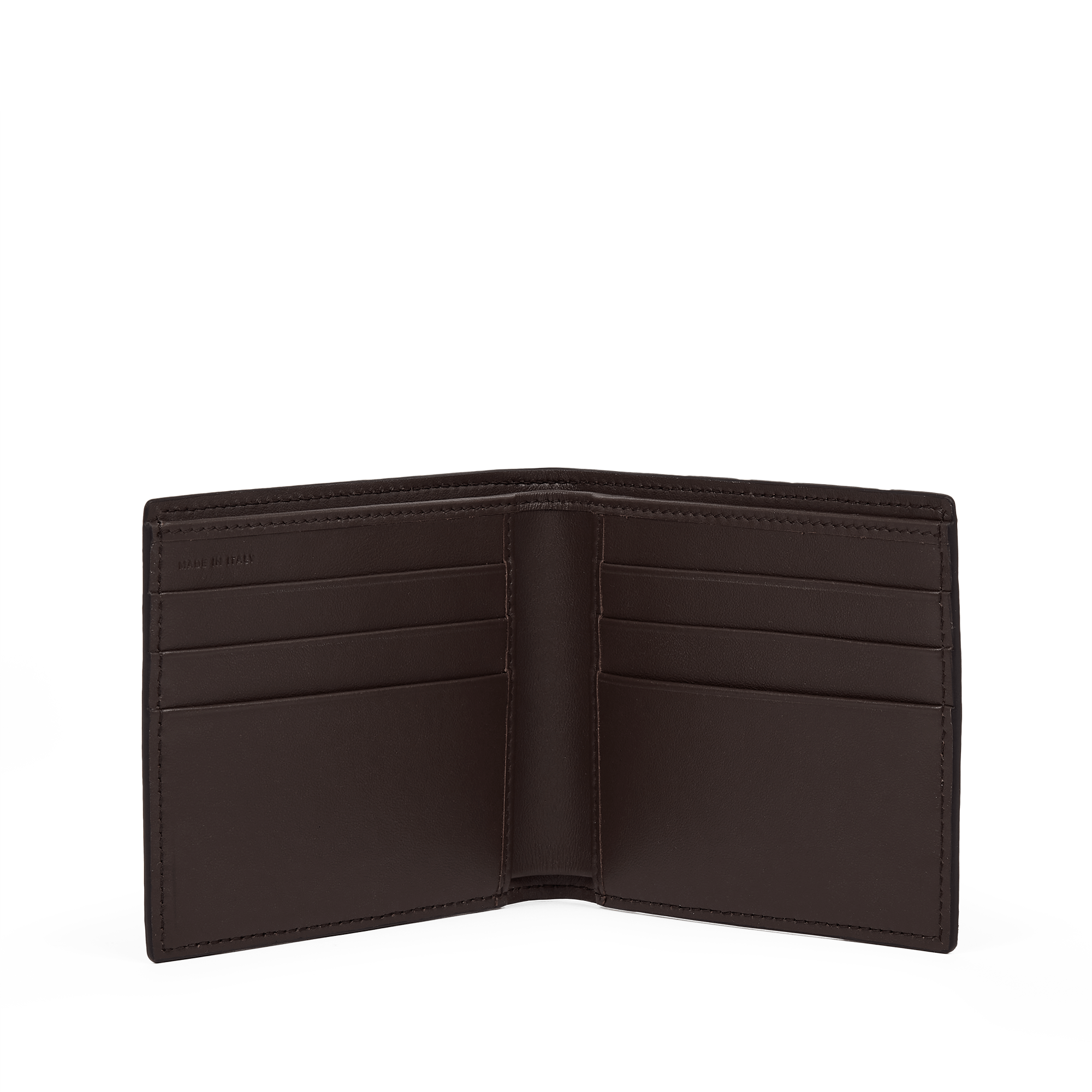 6 Card Slot Wallet in Ludlow - Dark Brown