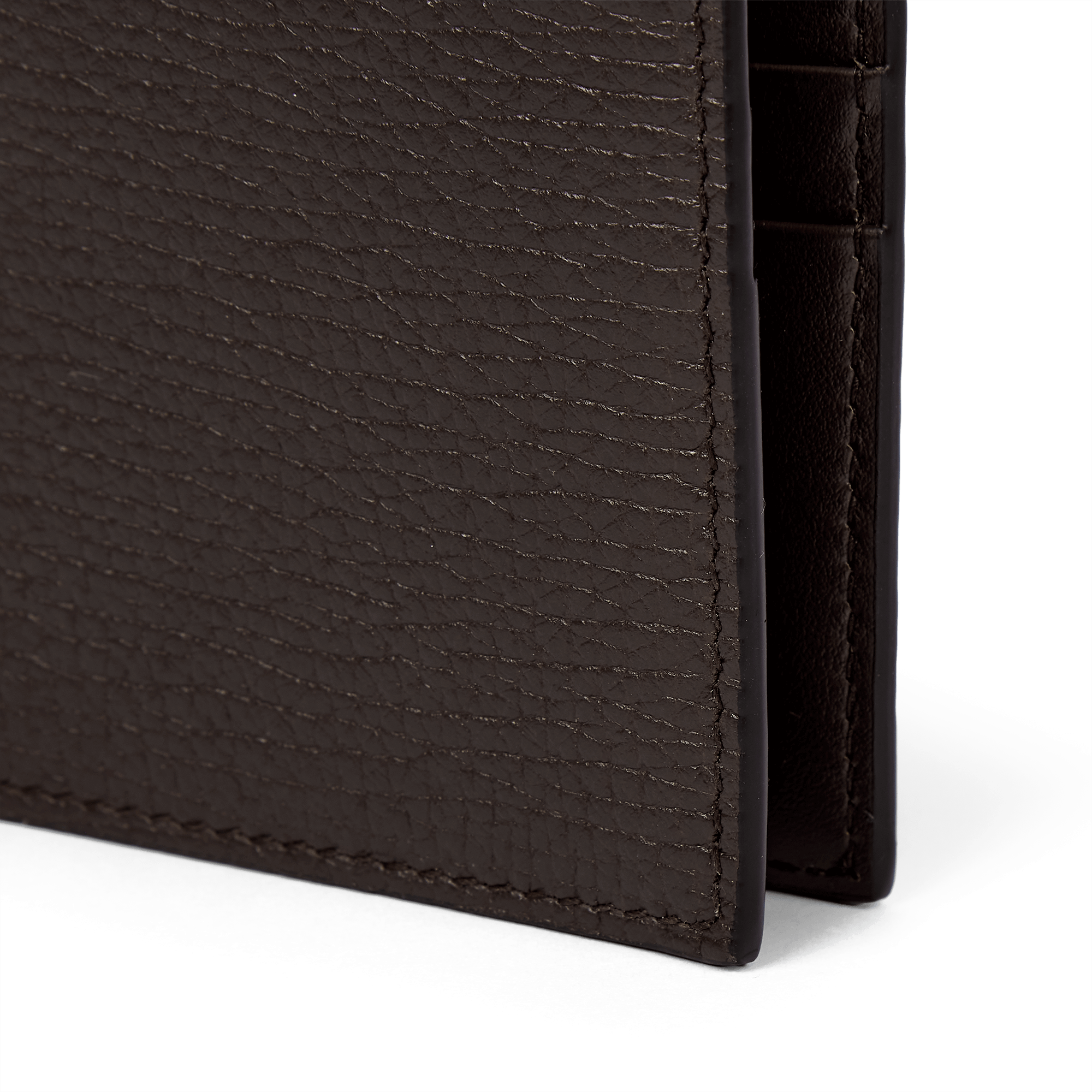 6 Card Slot Wallet in Ludlow - Dark Brown