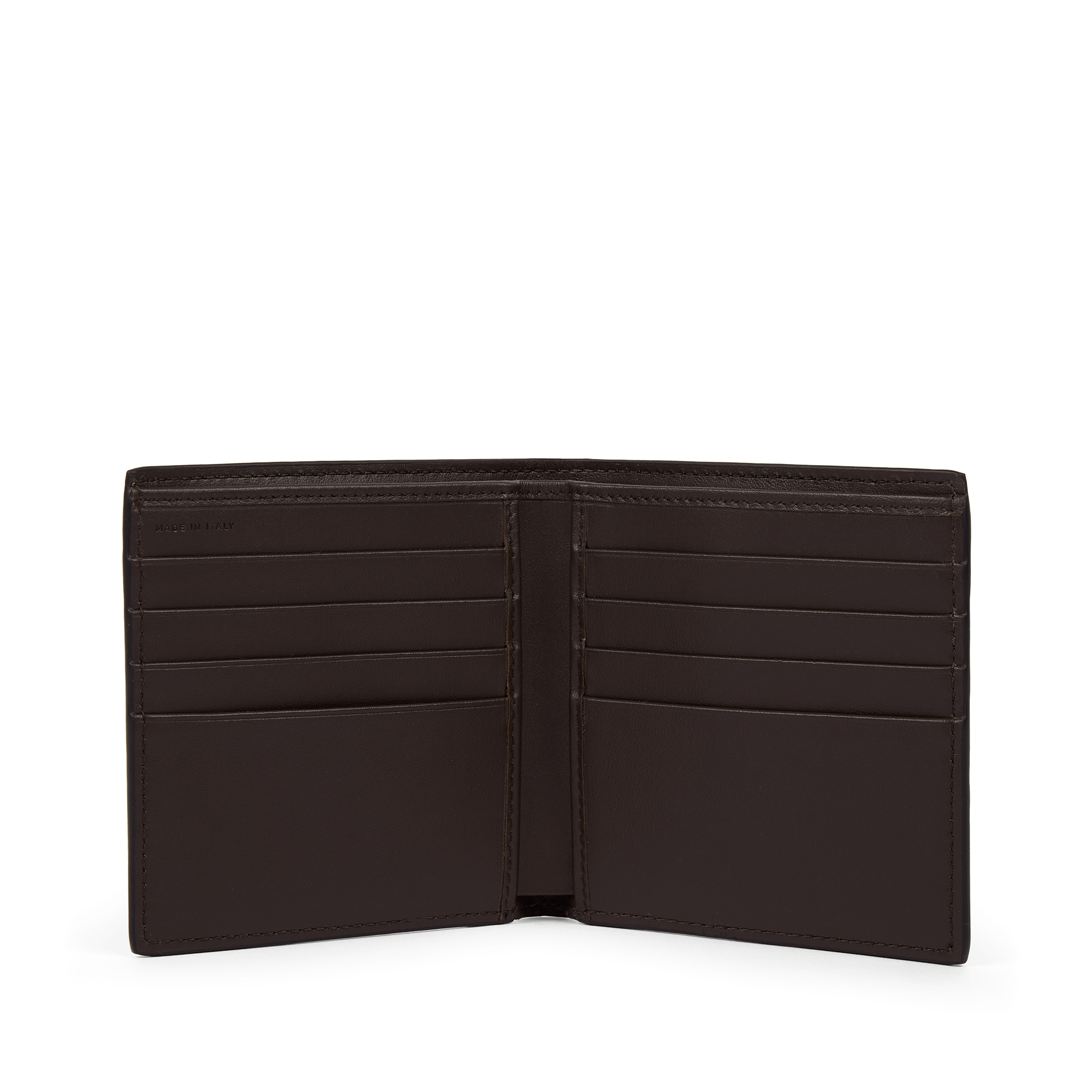 8 Card Slot Wallet in Ludlow - Dark Brown