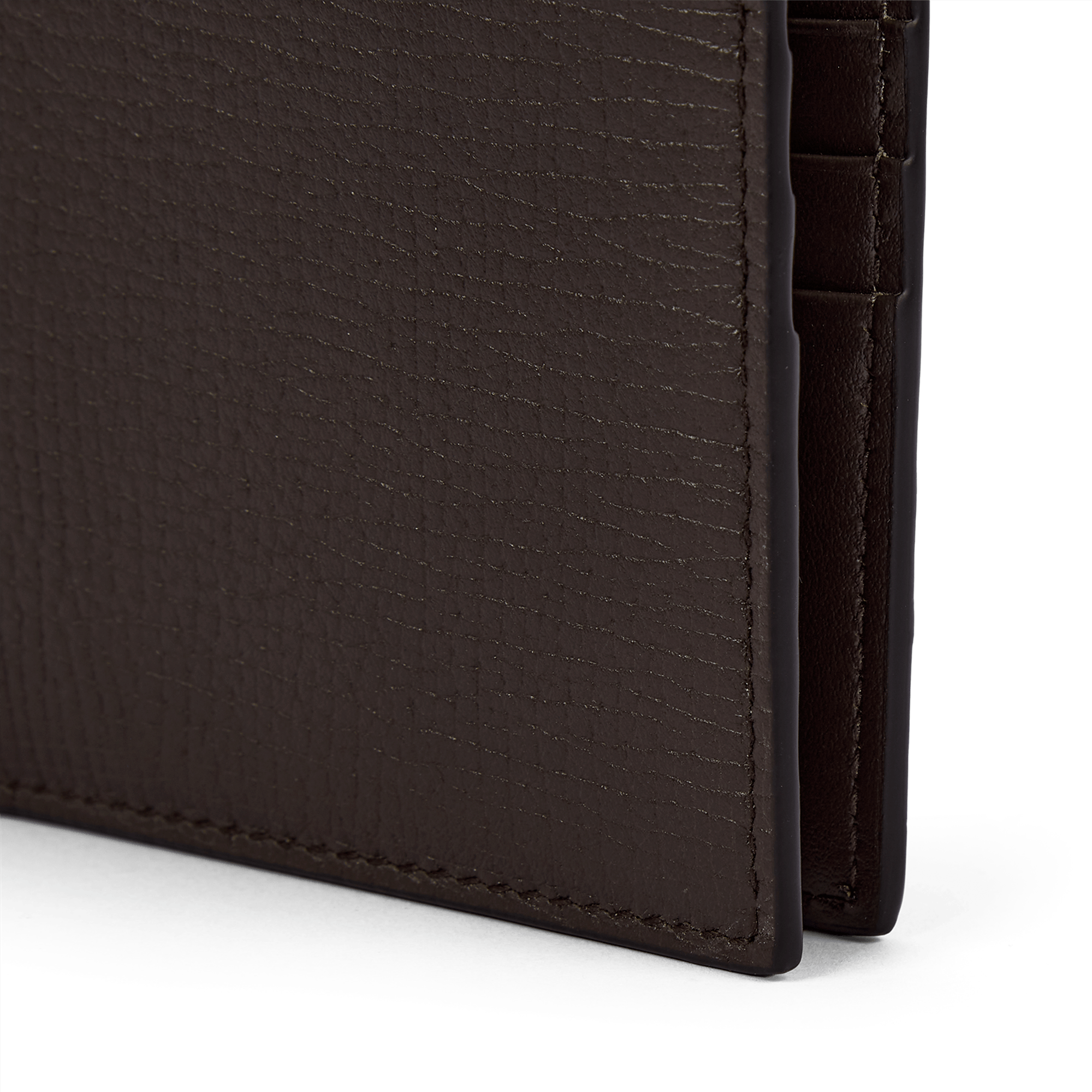 8 Card Slot Wallet in Ludlow - Dark Brown
