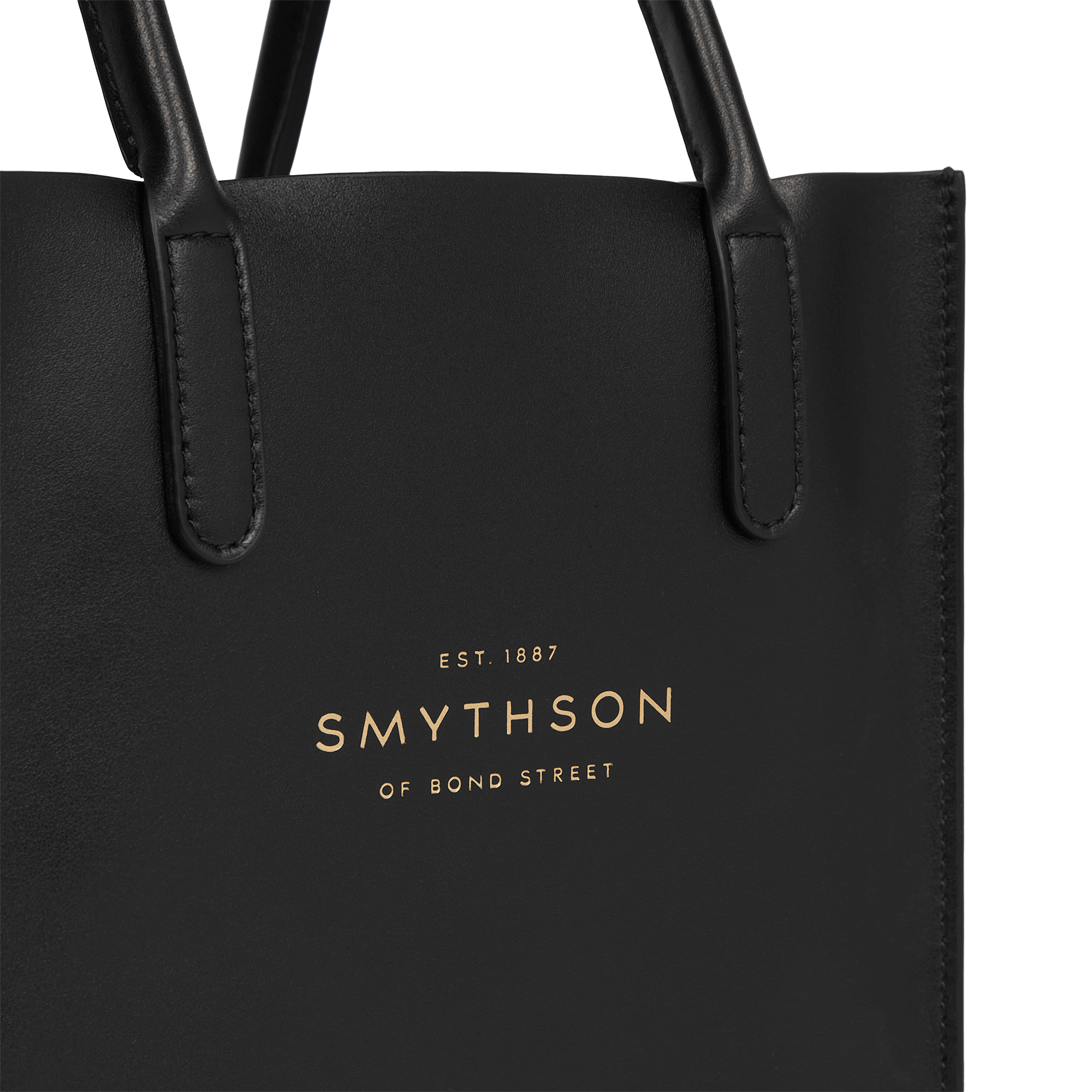Mini Kingly Tote Bag - Black