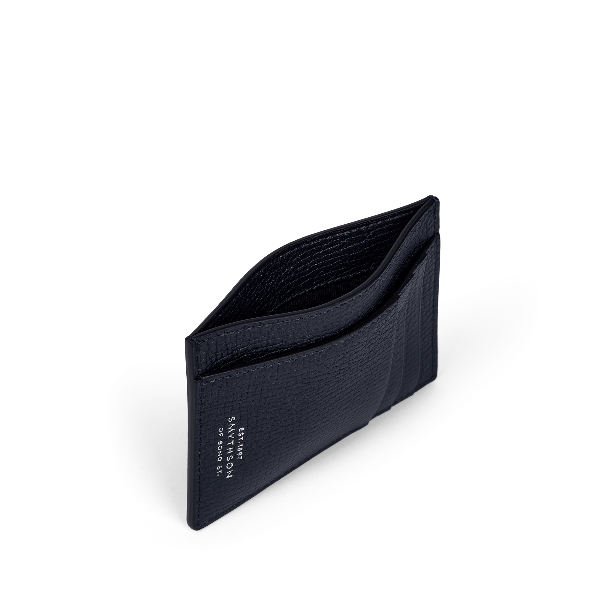 Large Flat Card Holder in Ludlow - Navy