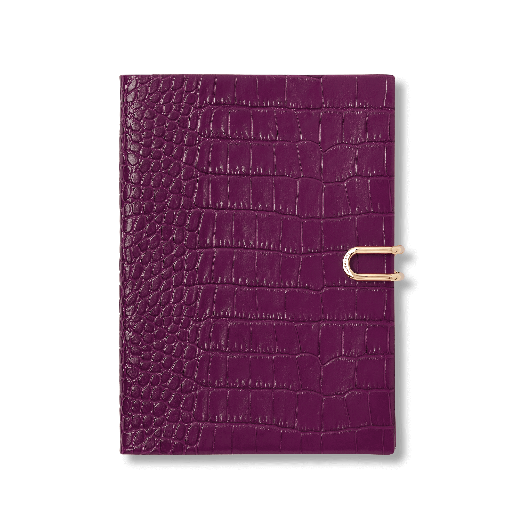 Soho Notebook with Slide Closure in Mara - Purple