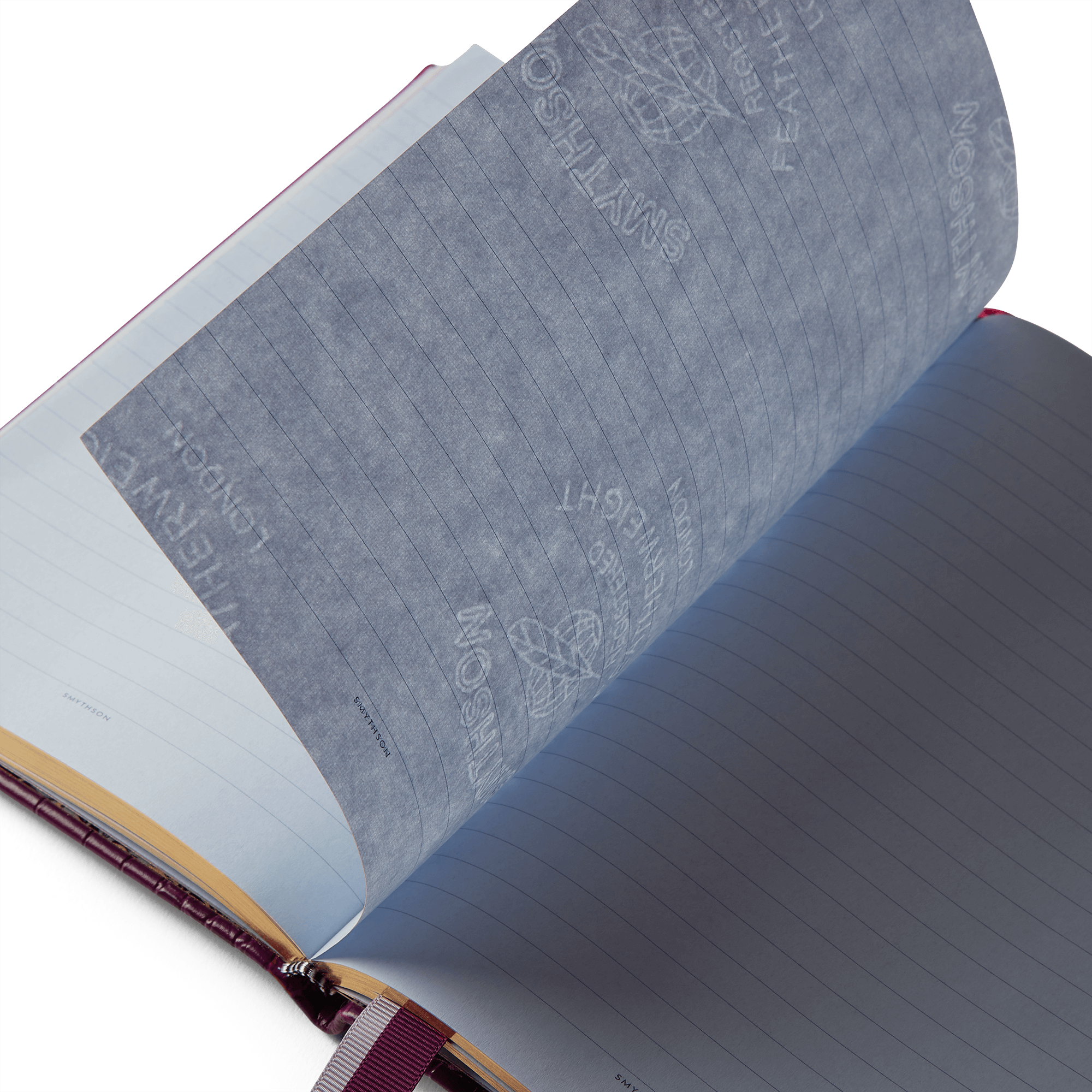 Soho Notebook with Slide Closure in Mara - Purple