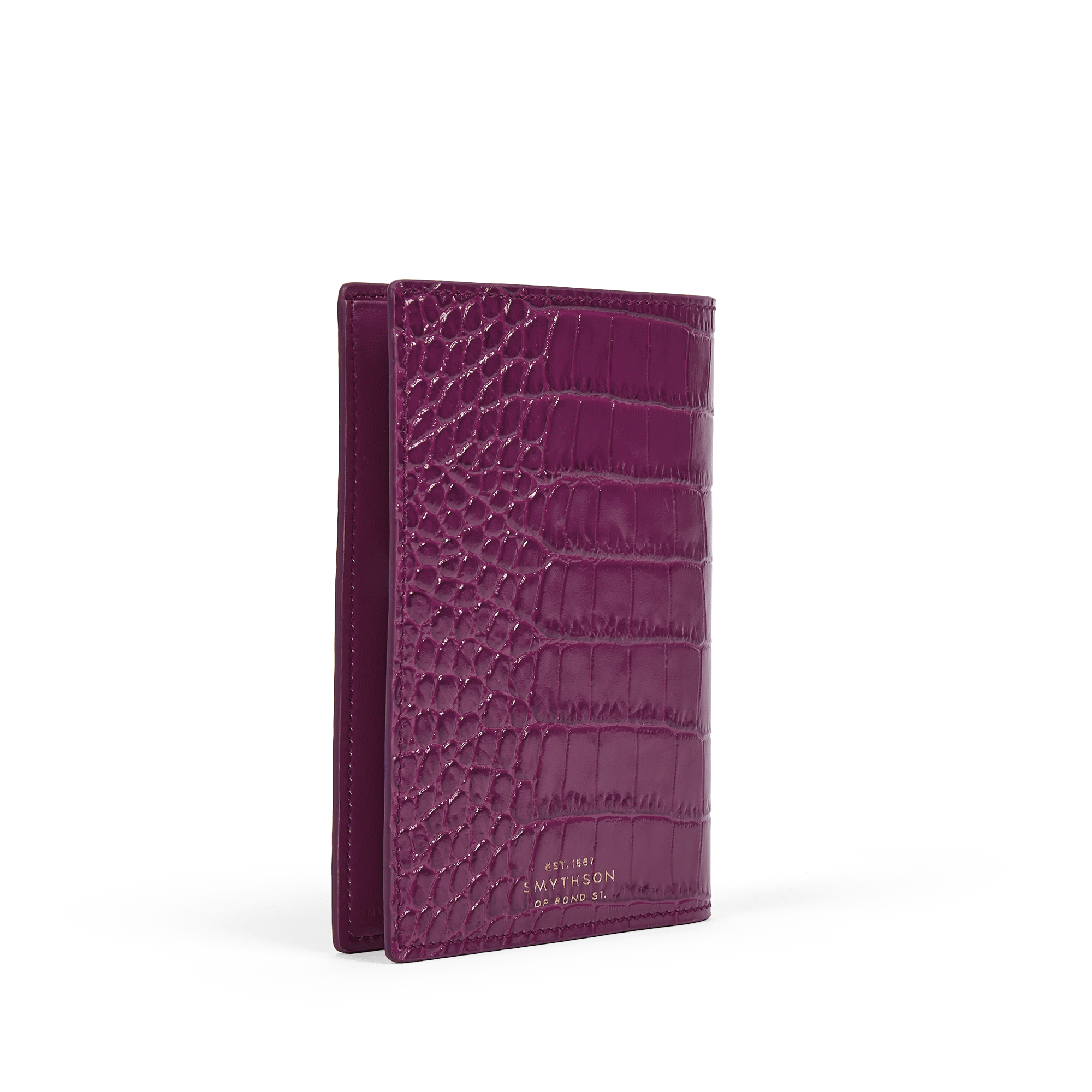 Passport Cover in Mara - Purple