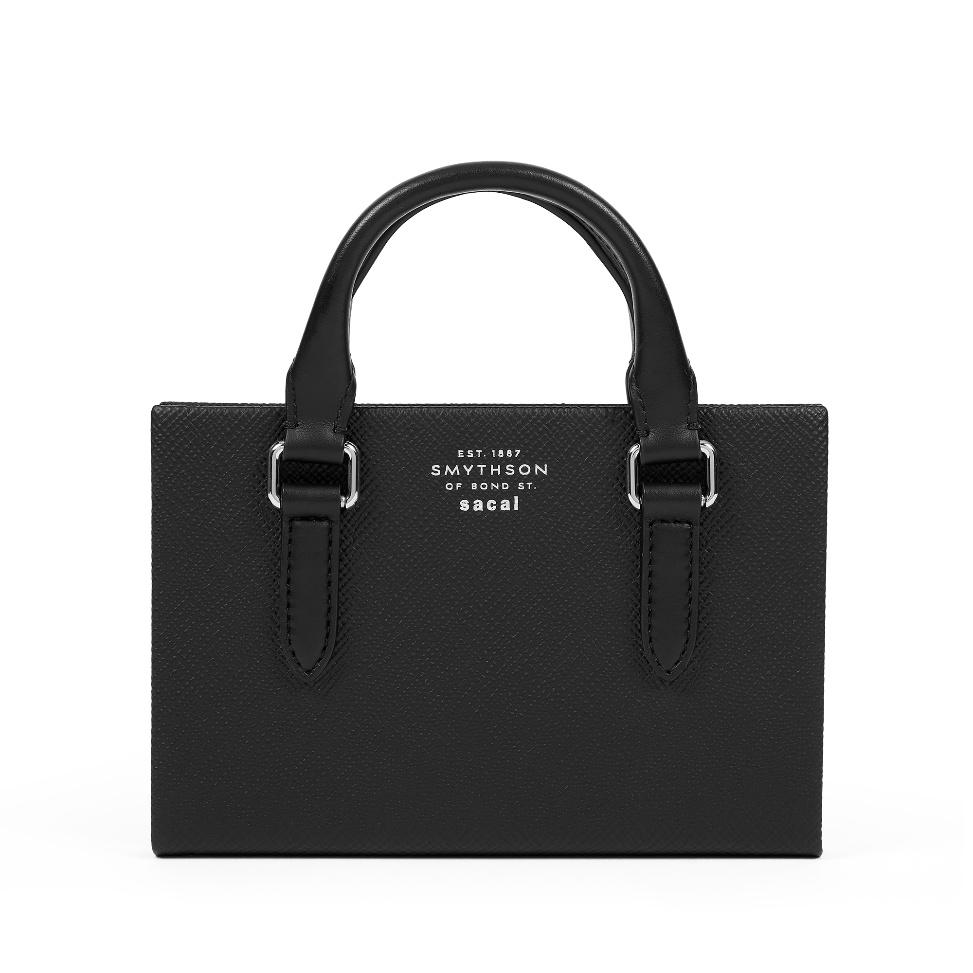 Smythson x sacai Chelsea Notebook in Panama - Sacai Black