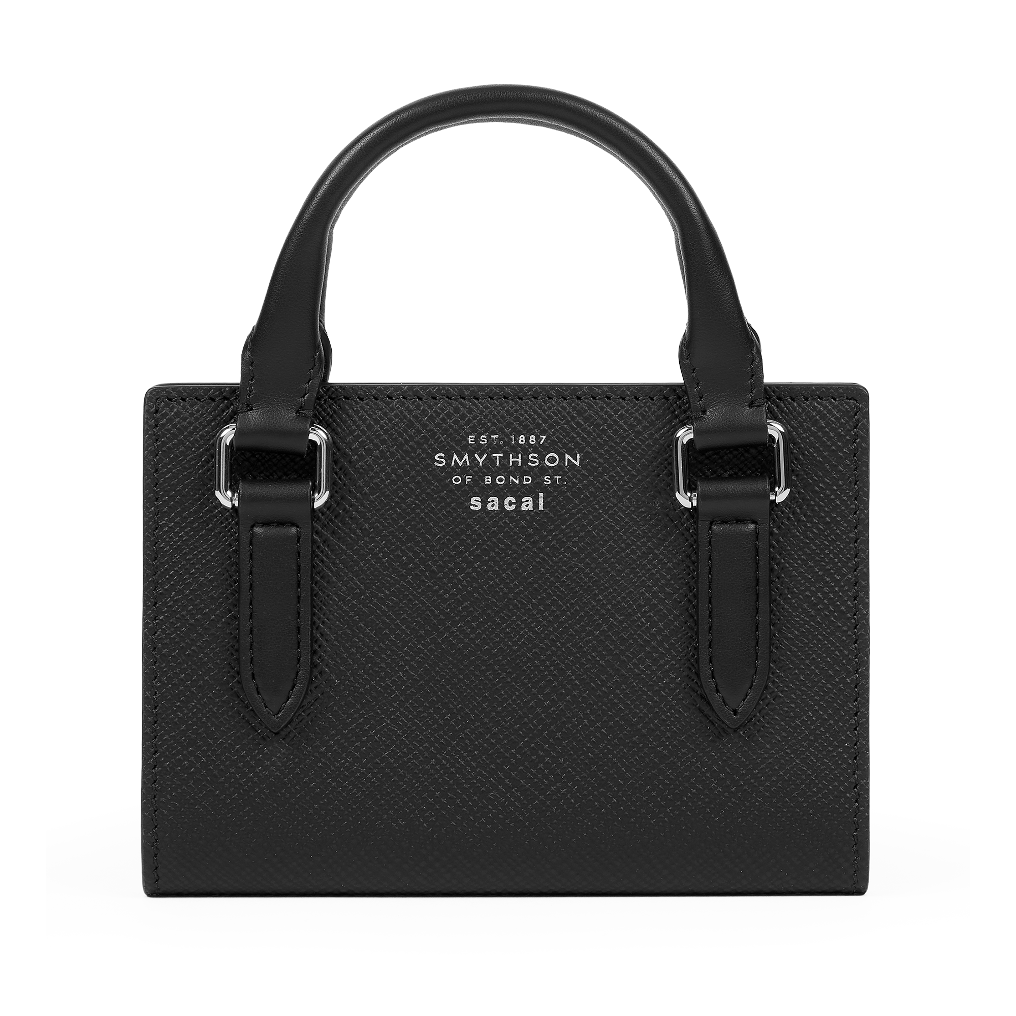 Smythson x sacai Passport Cover in Panama