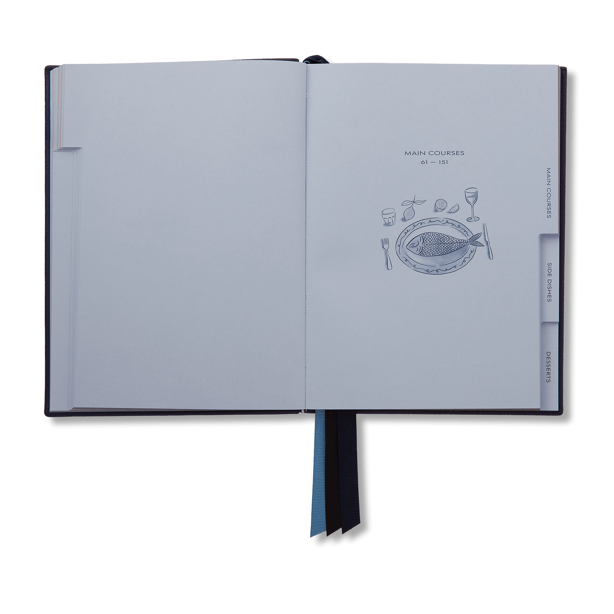 Soho Recipe Journal in Panama - Navy