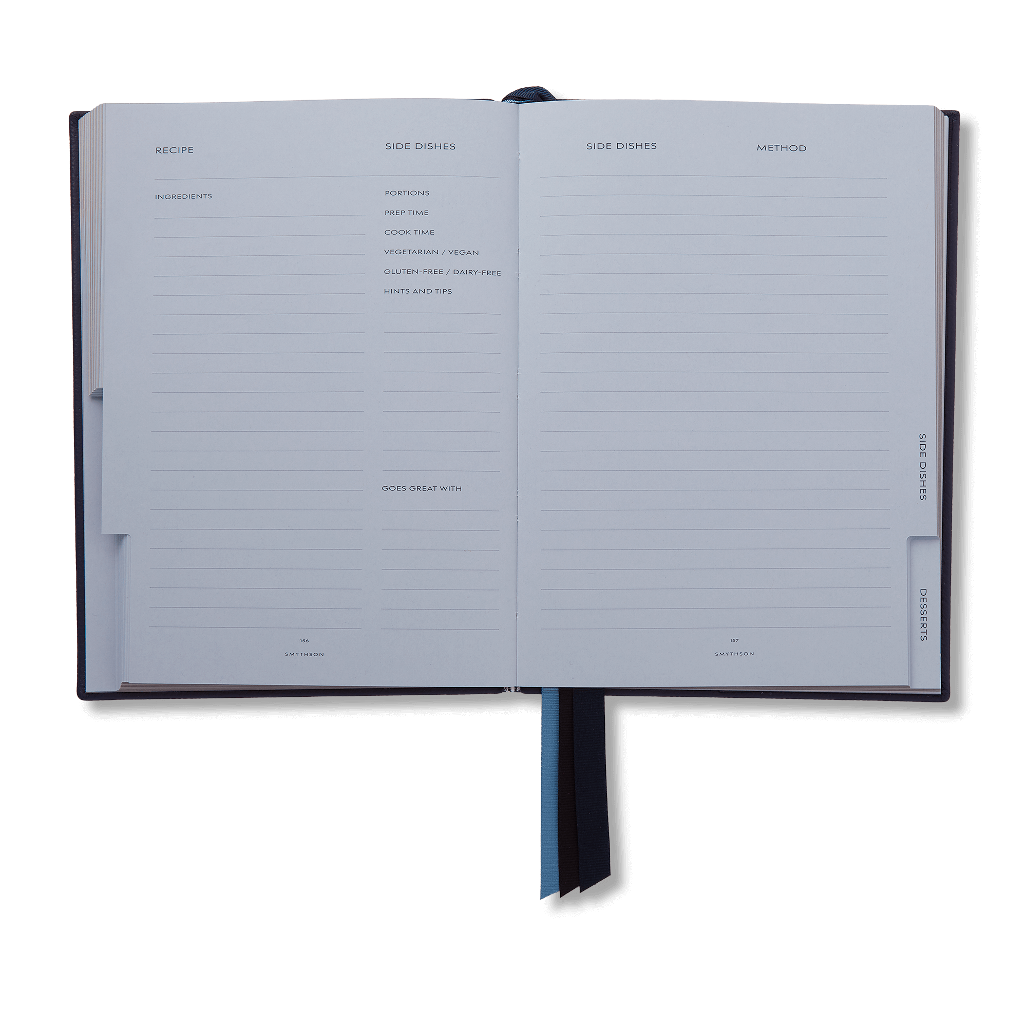 Soho Recipe Journal in Panama - Navy