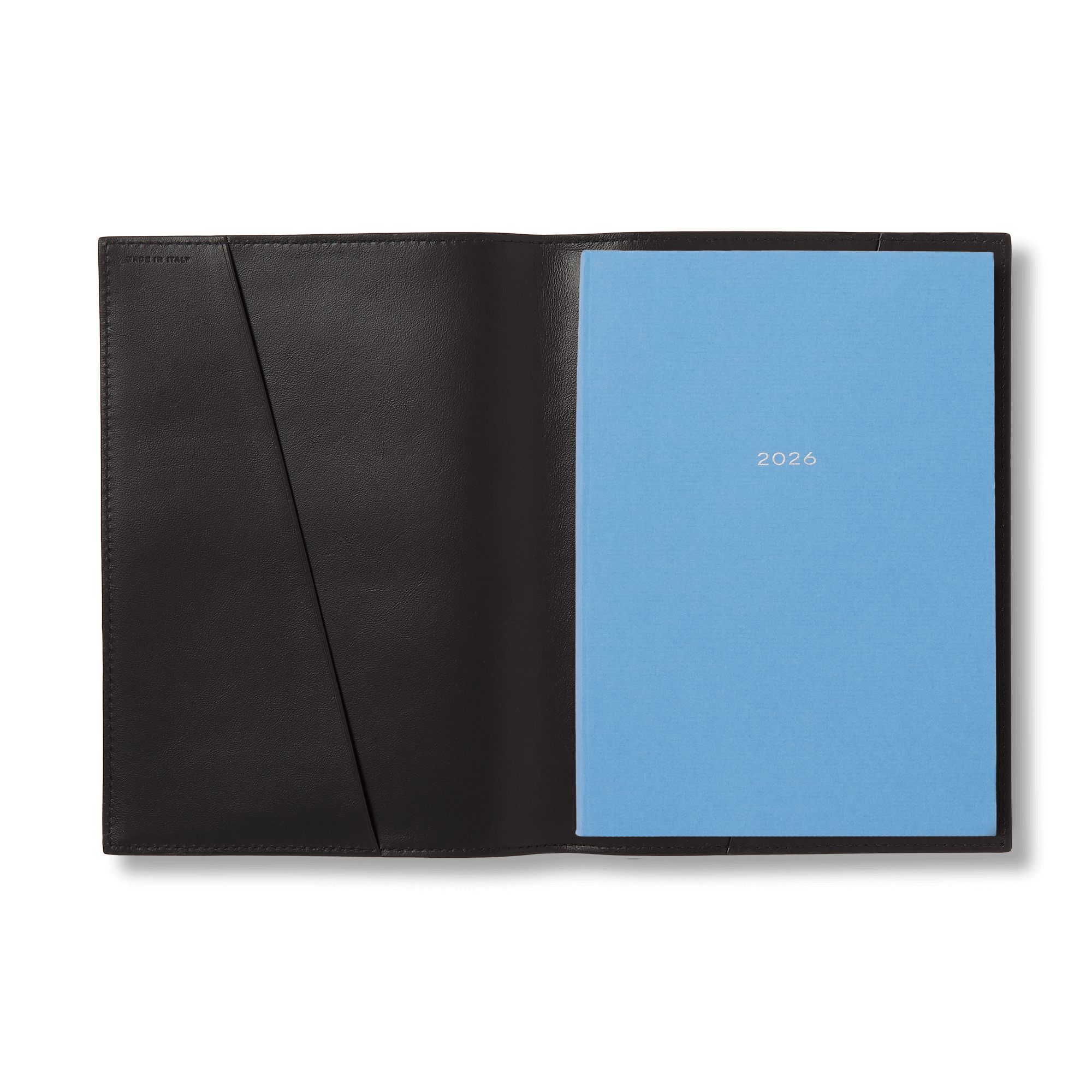 Evergreen Refillable Diary in Ludlow - Black